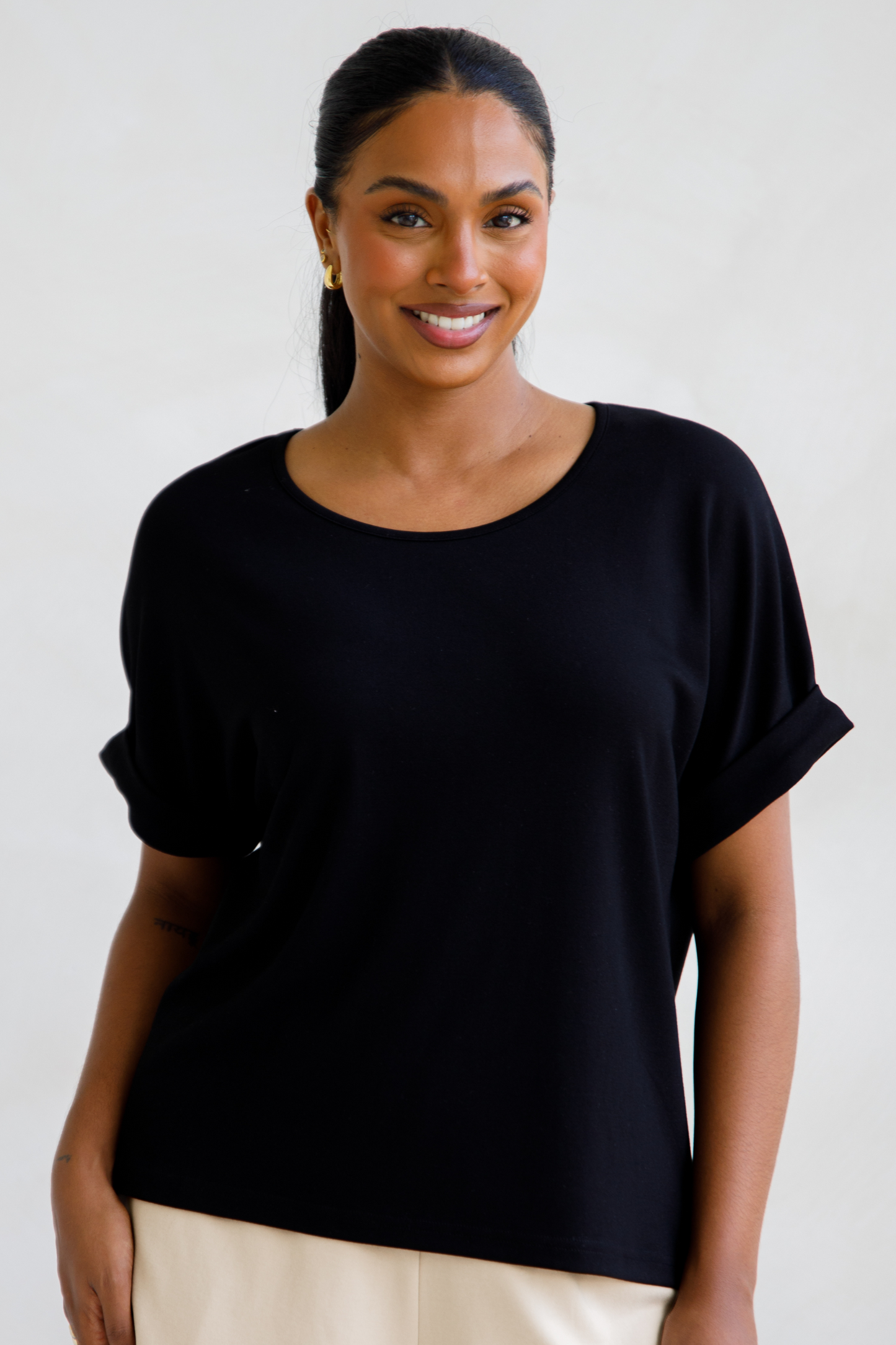 Gigi Lounge Top | Black