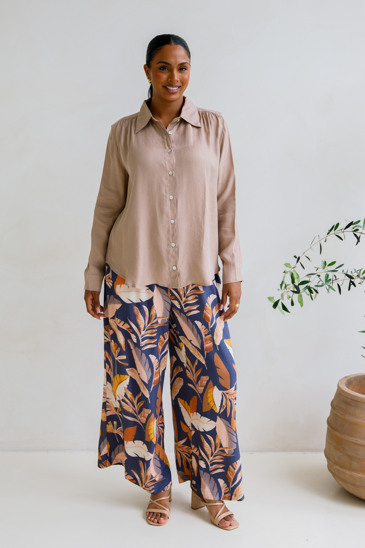 Aspen Shirt | Dune | FINAL SALE