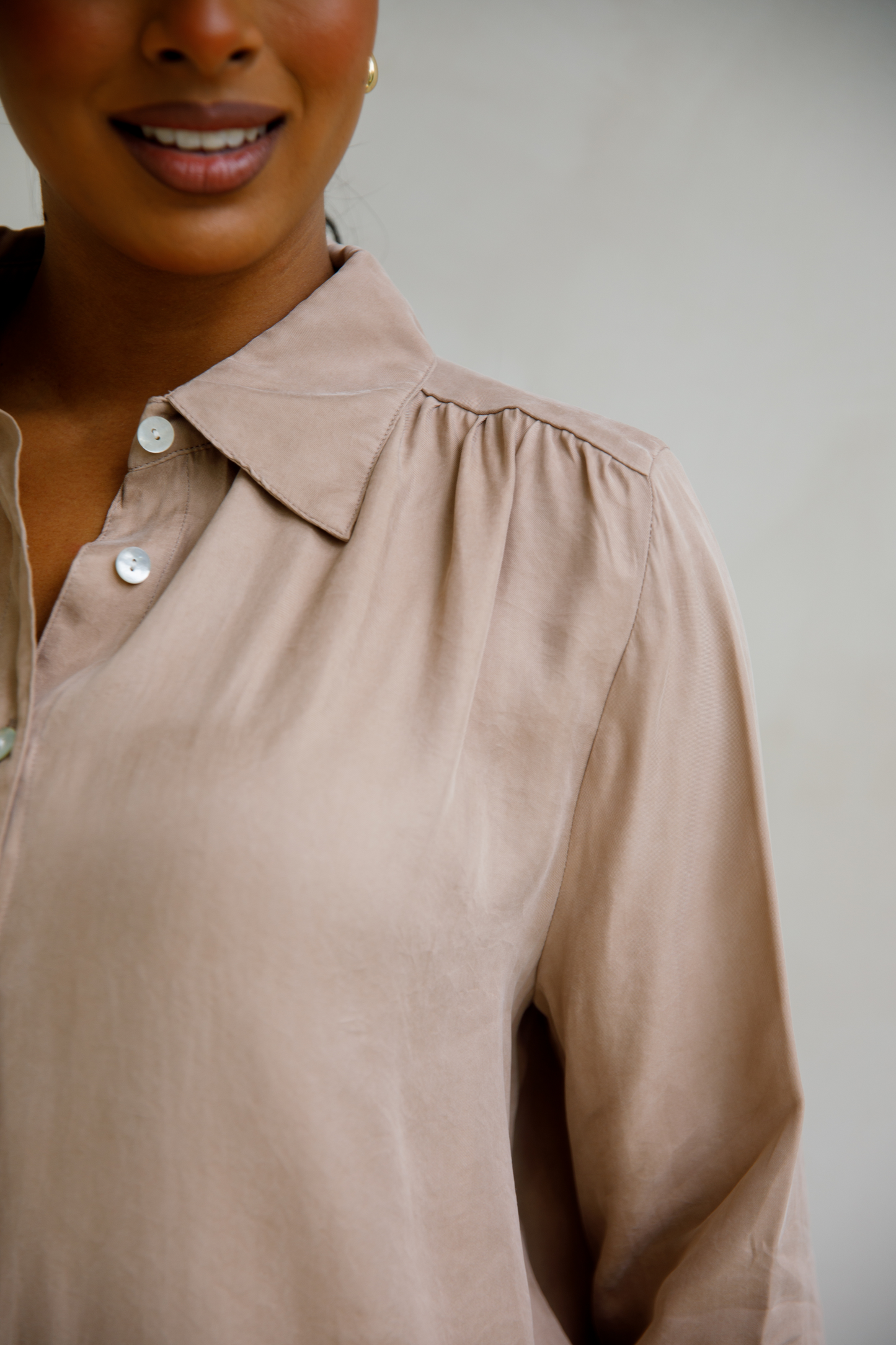 Aspen Shirt | Dune | FINAL SALE