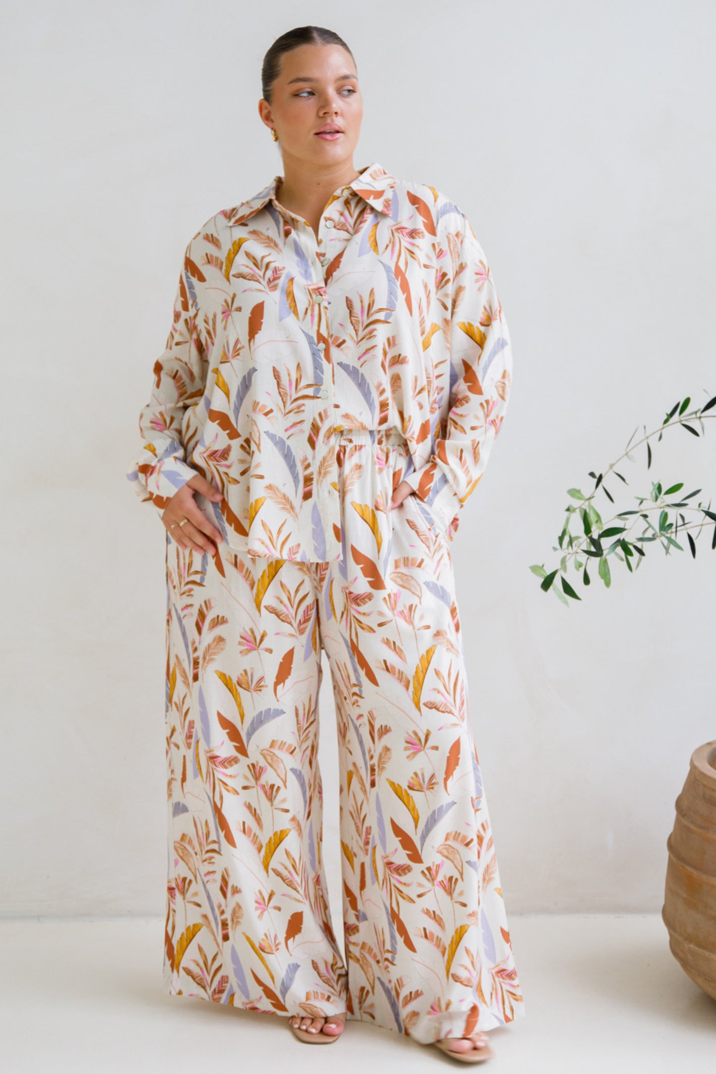 Aspen Shirt | Light Palmetto | FINAL SALE