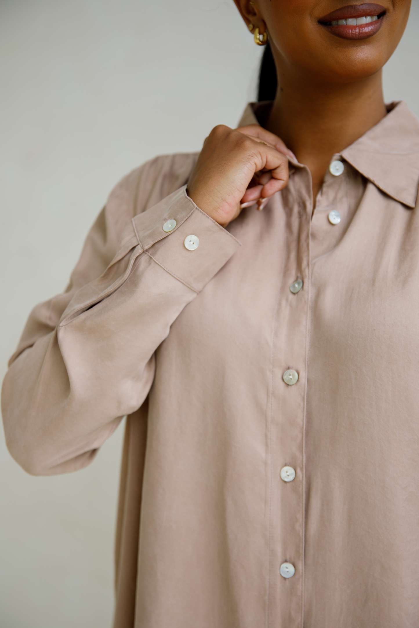 Aspen Shirt | Dune | FINAL SALE