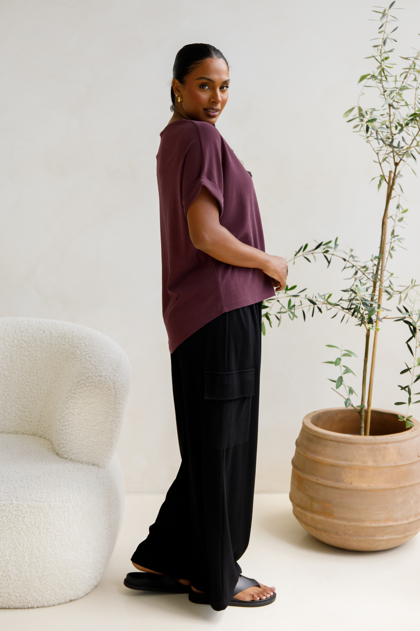 Gigi Lounge Top | Shiraz