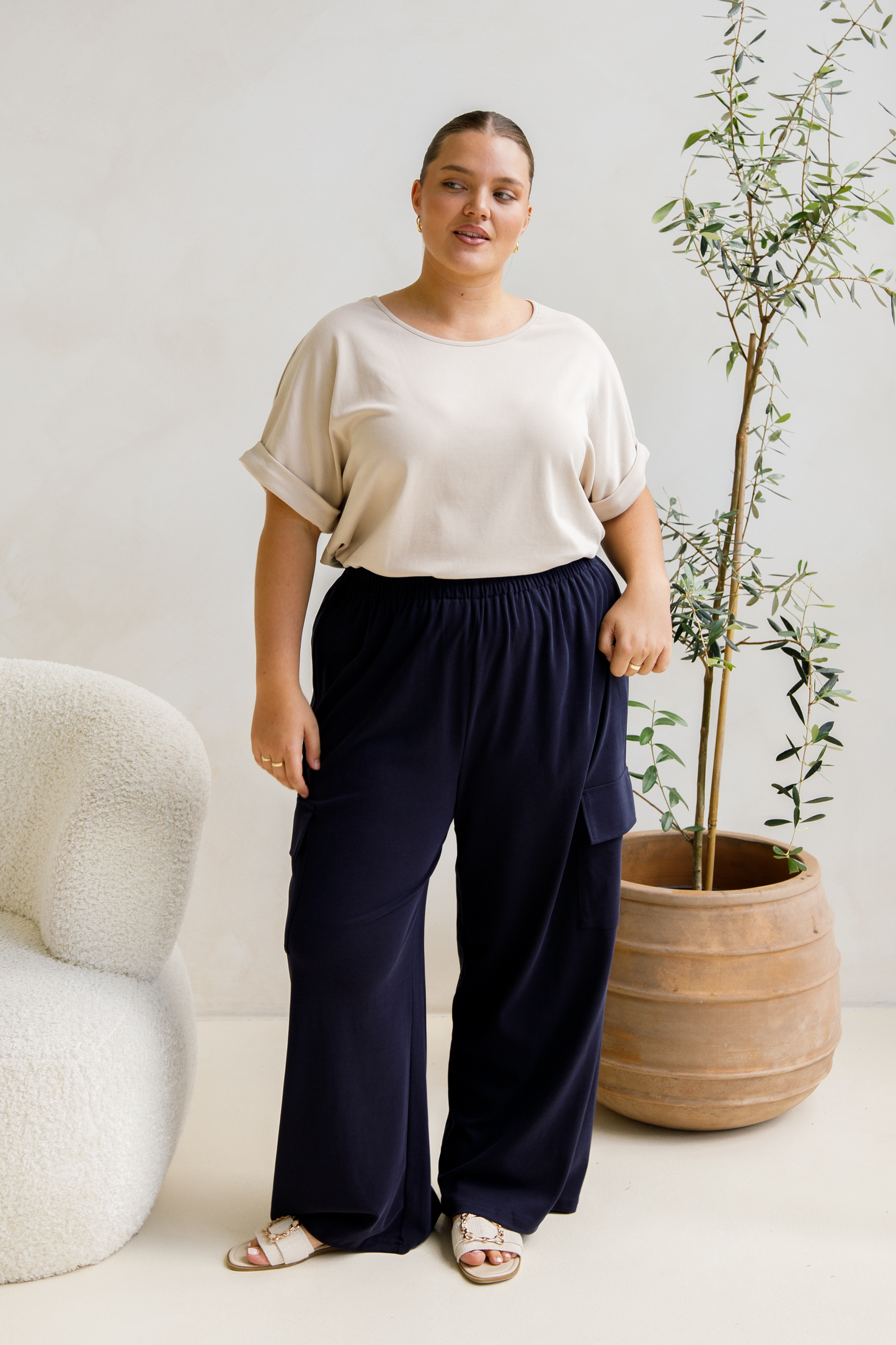 Eden Lounge Pants | Midnight Navy
