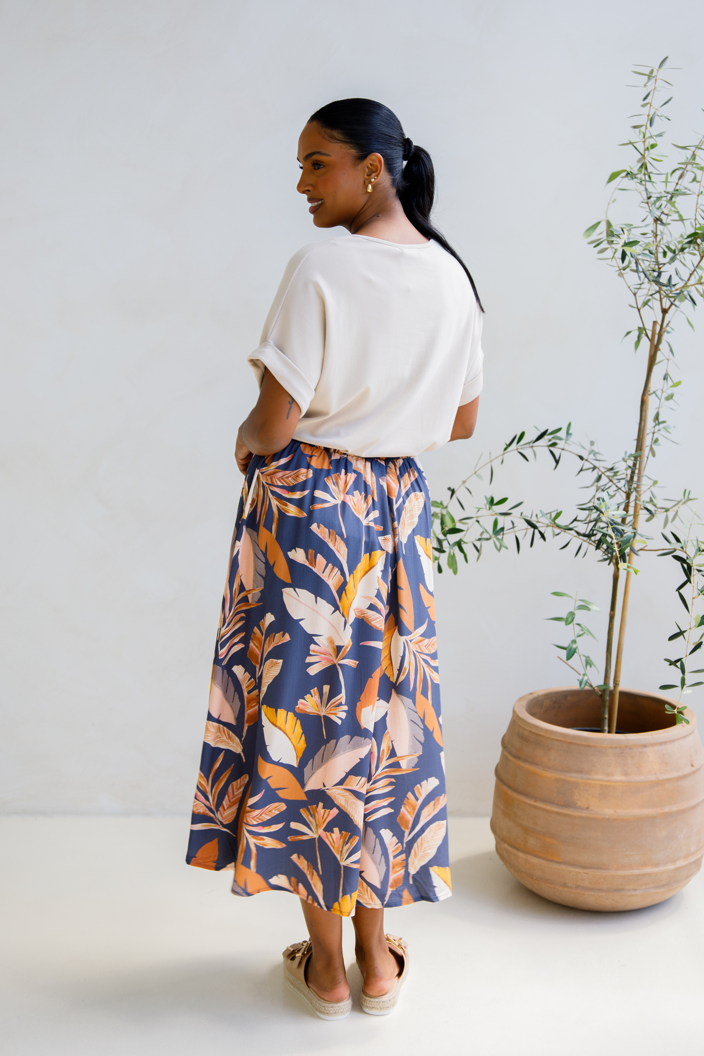 Harley Skirt | Dark Palmetto | FINAL SALE