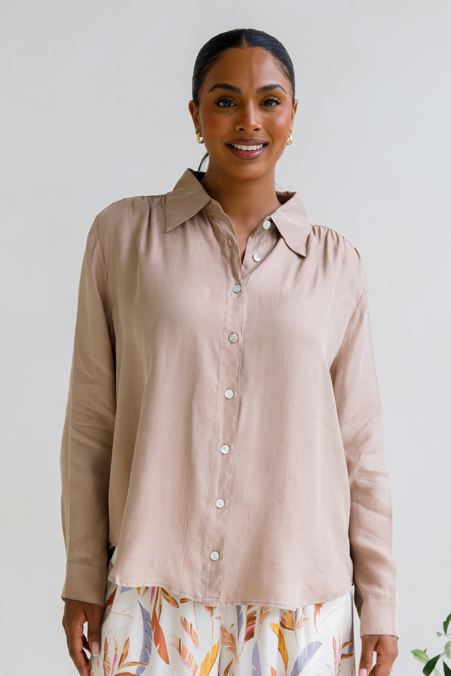 Aspen Shirt | Dune | FINAL SALE