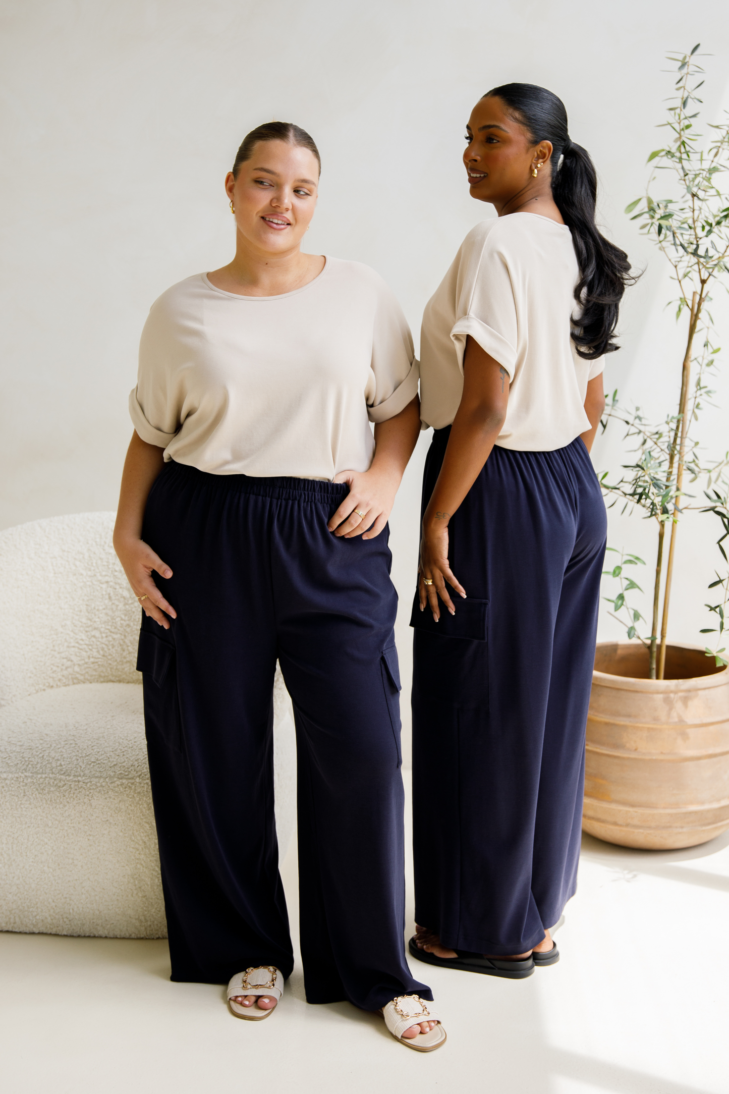 Eden Lounge Pants | Midnight Navy