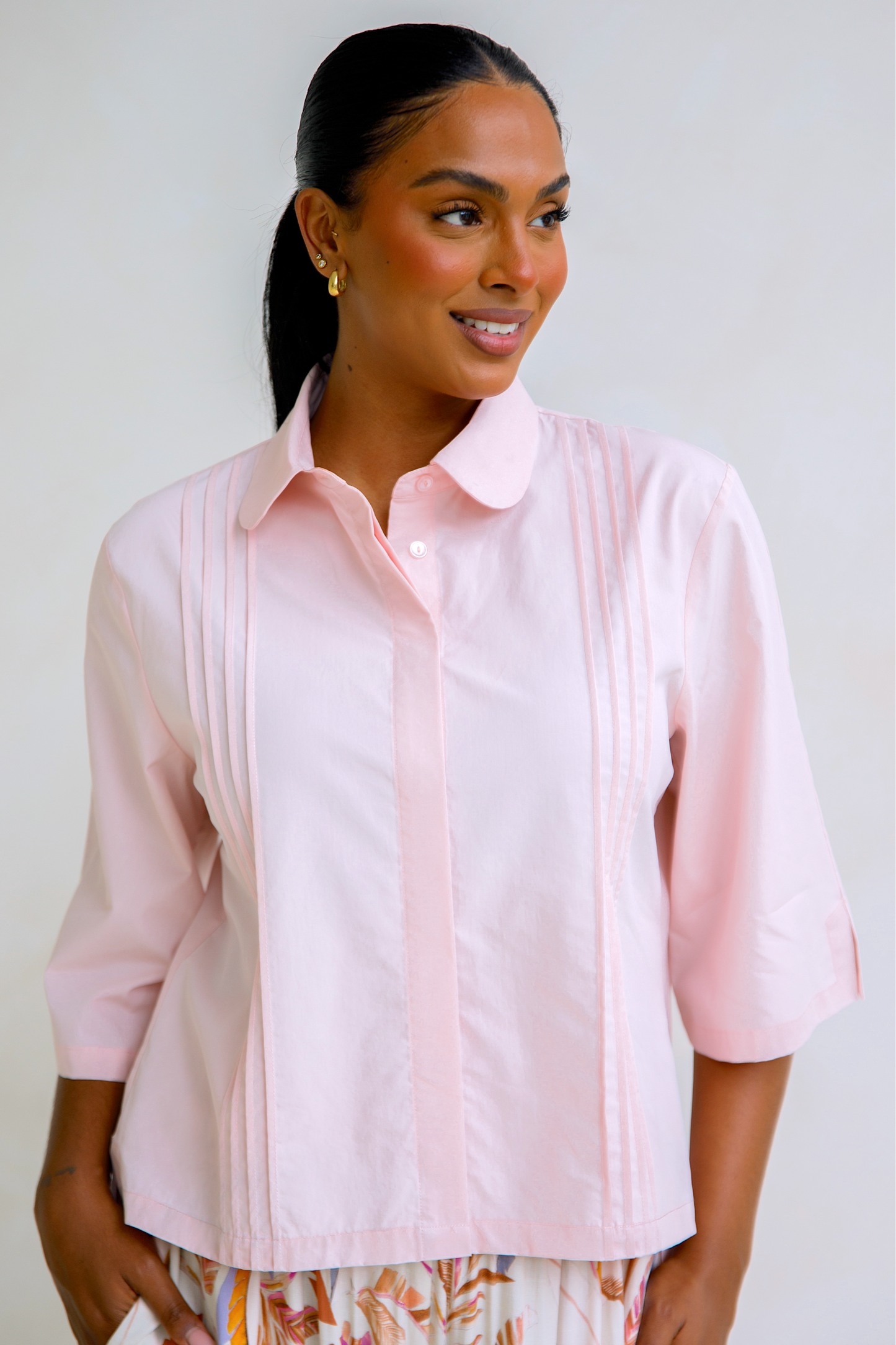 Holly Shirt | Blush