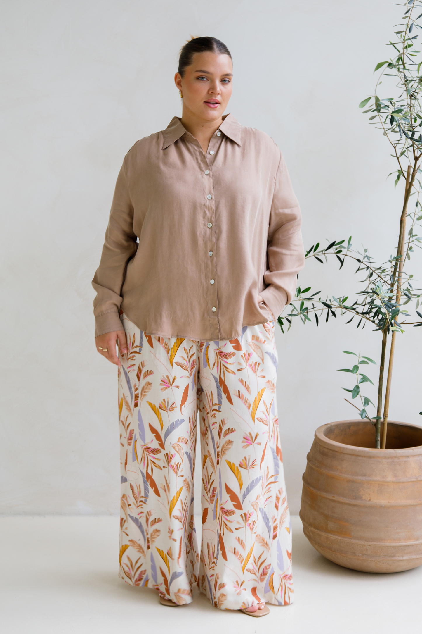 Aspen Shirt | Dune | FINAL SALE