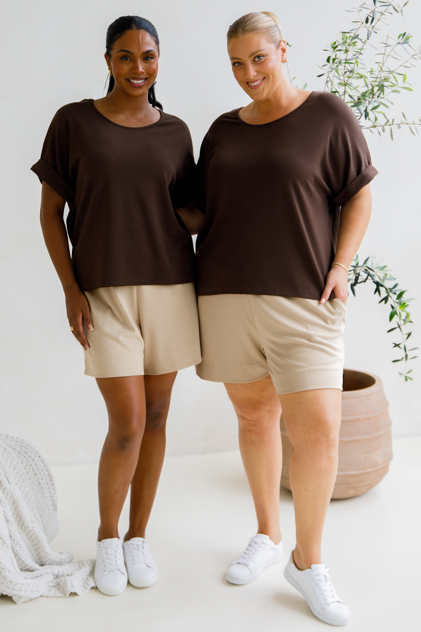 Gigi Lounge Top | Chocolate