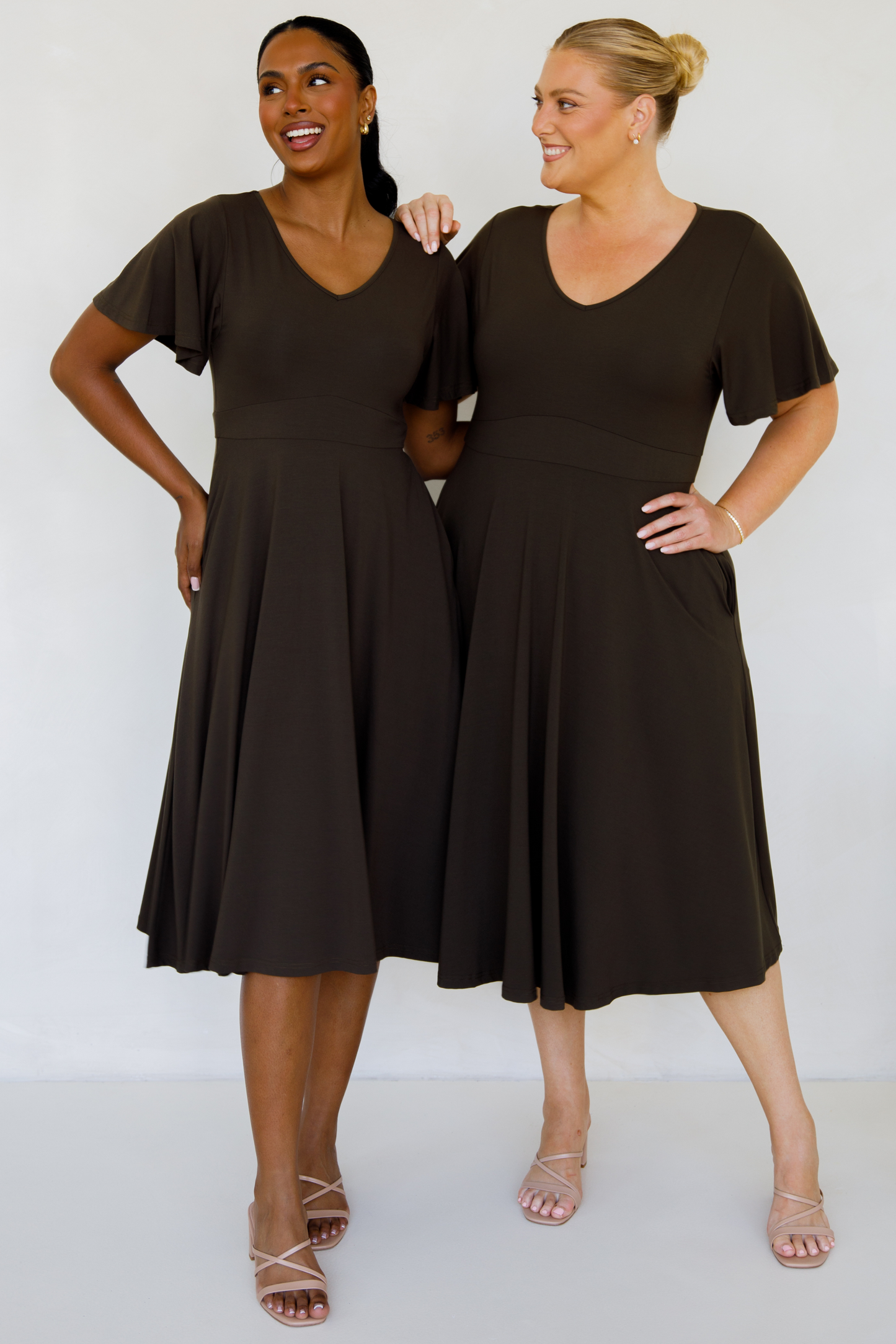 Siena Bamboo Dress | Moss Green | FINAL SALE