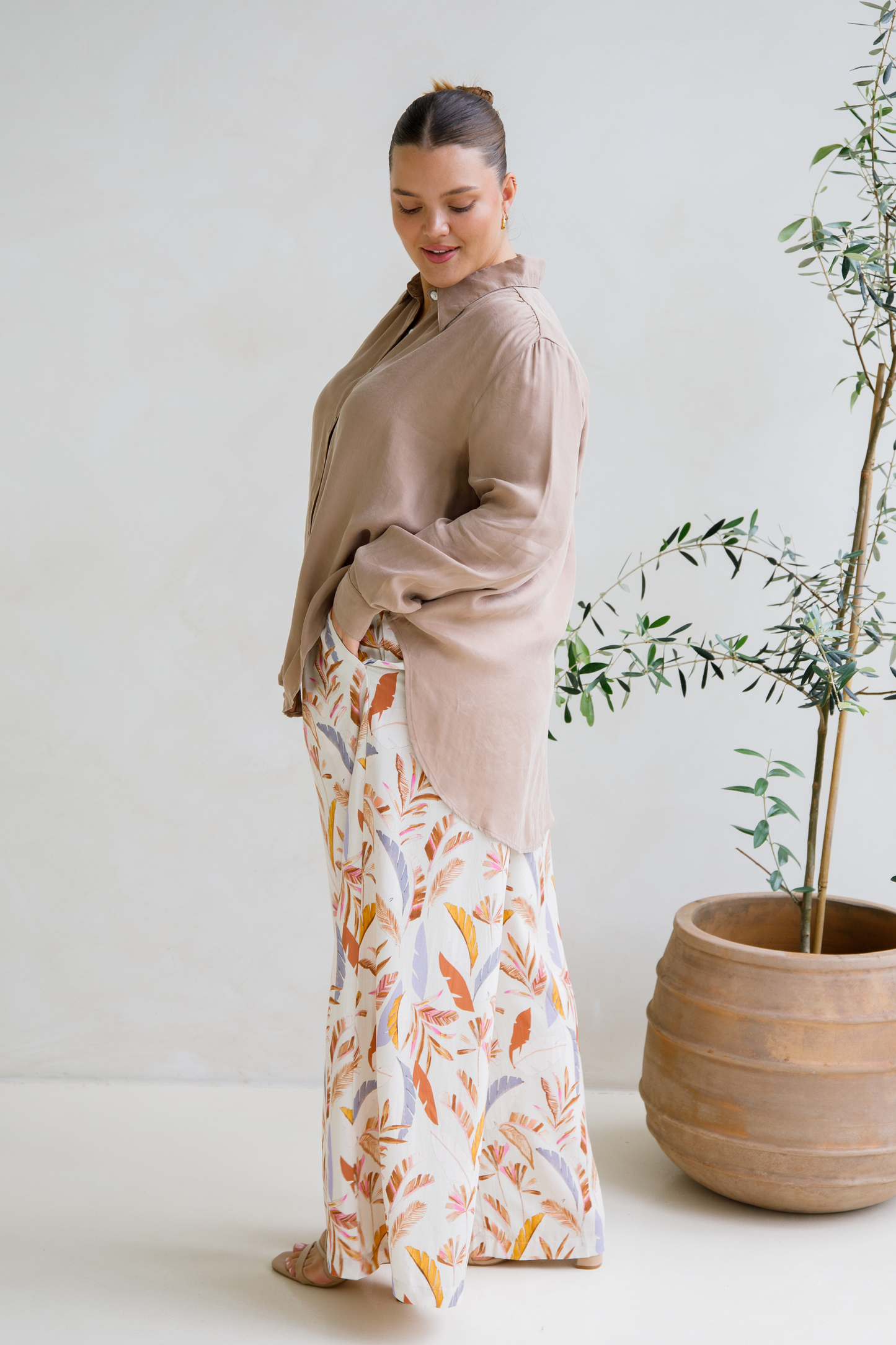 Aspen Shirt | Dune | FINAL SALE