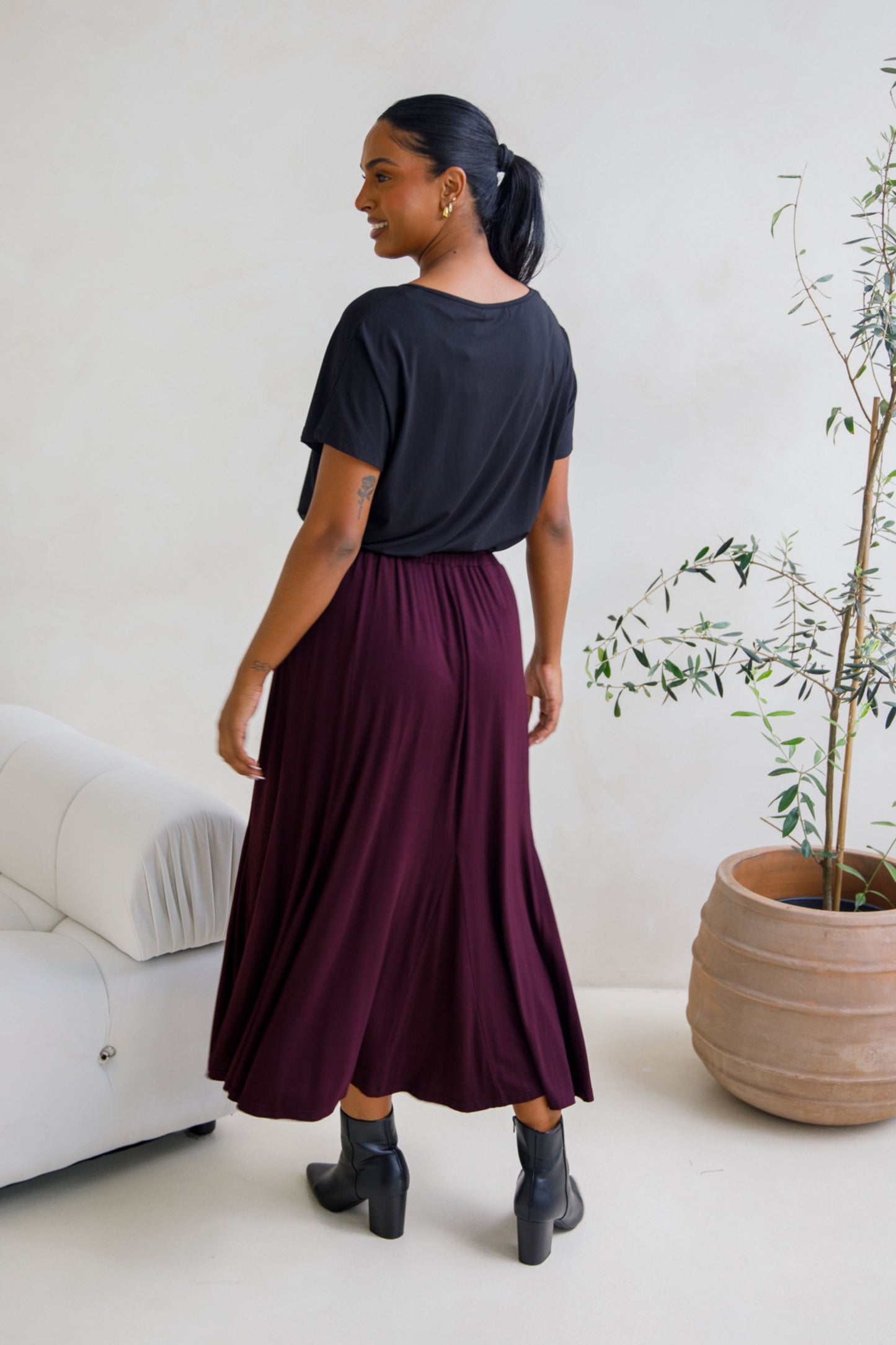 Adeline Skirt | Berry