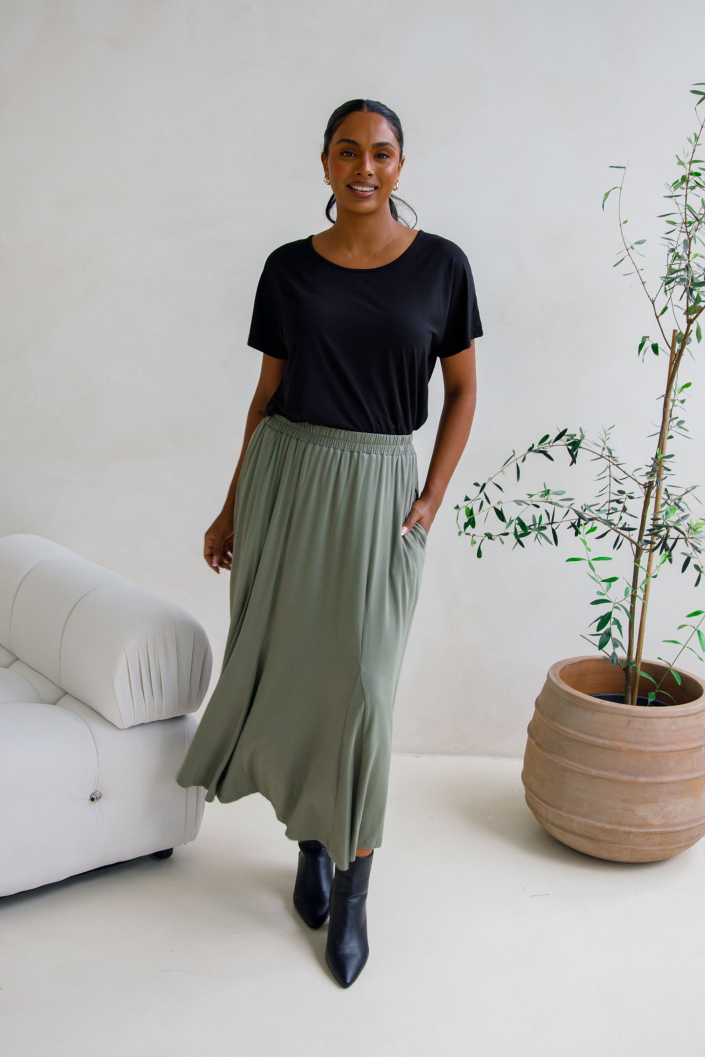 Adeline Skirt | Fern