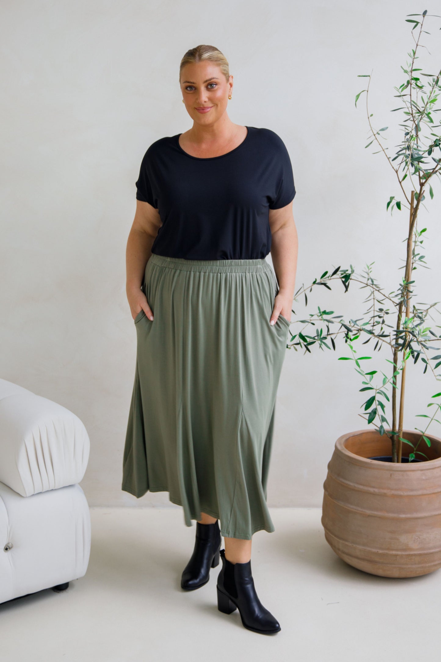 Adeline Skirt | Fern