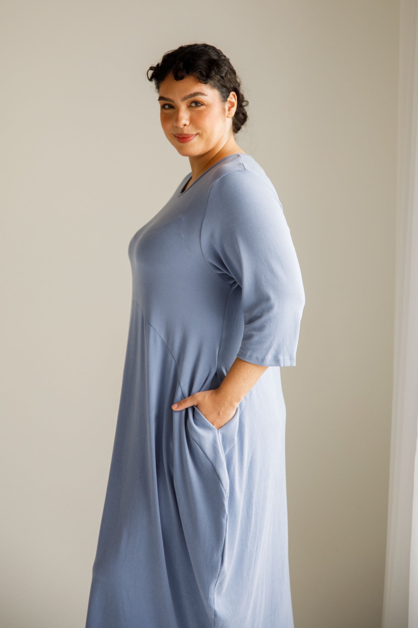 Alviva Lounge Dress | Dusk