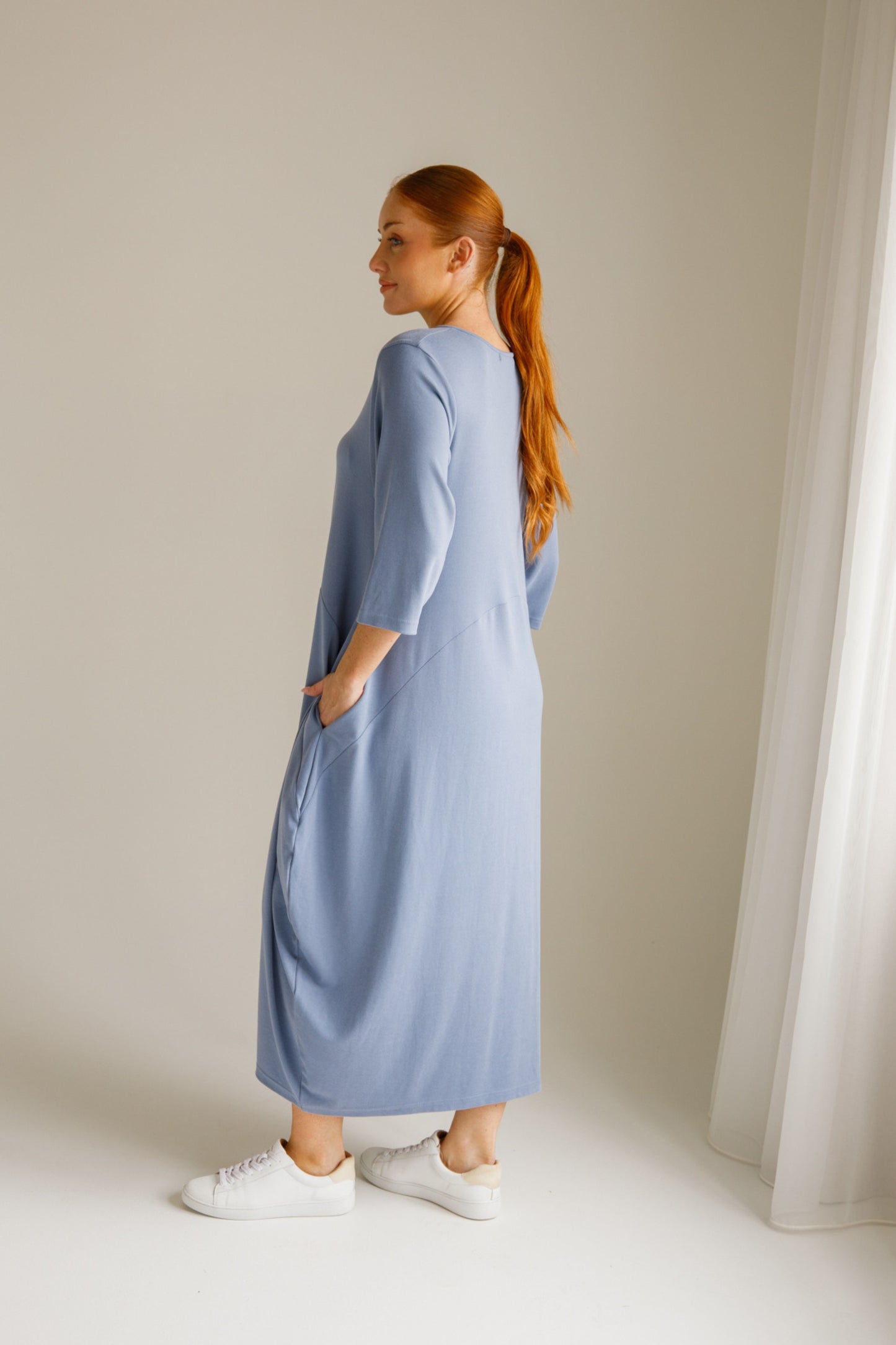 Alviva Lounge Midi Dress | Dusk