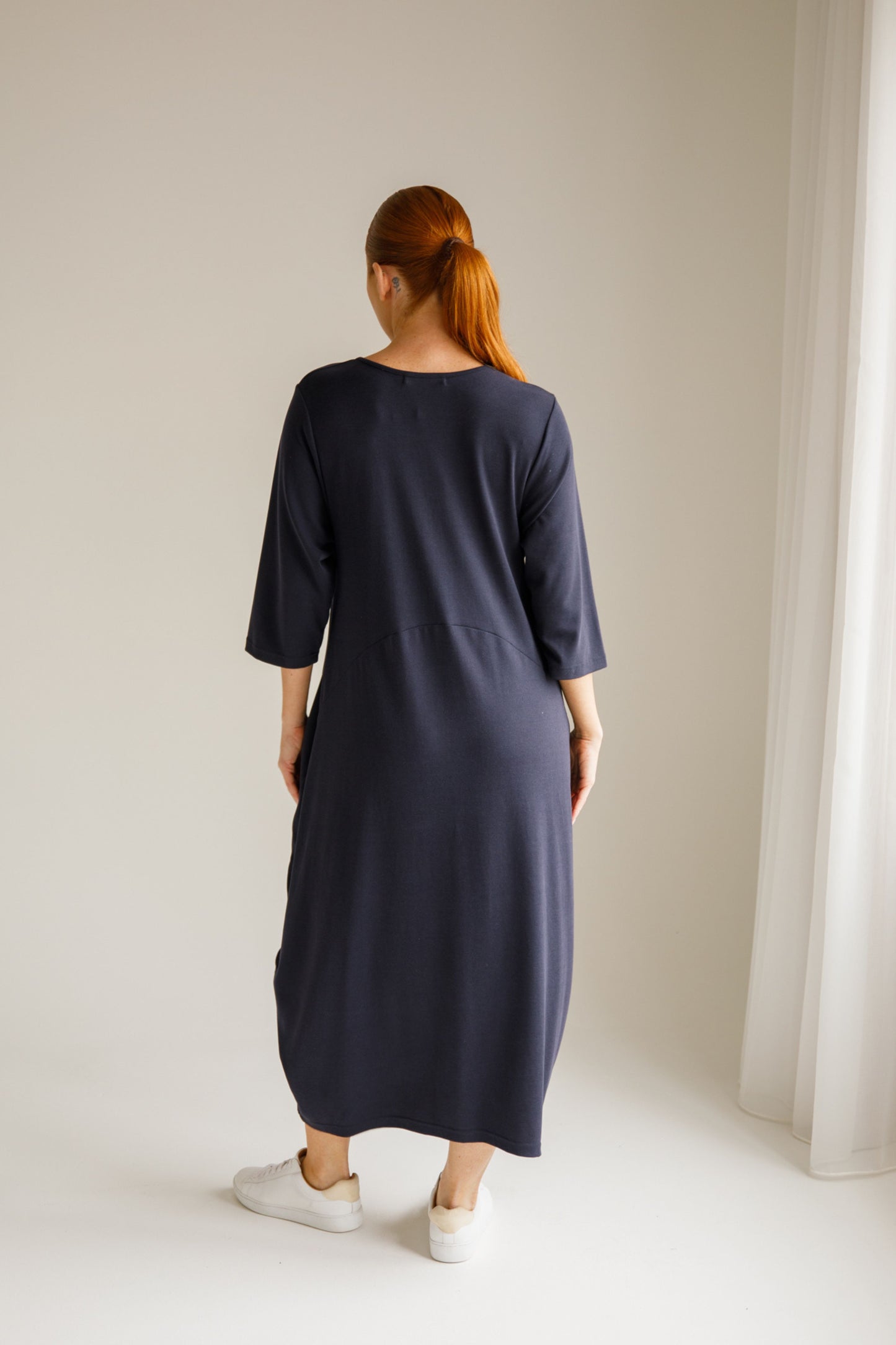 Alviva Lounge Dress | Midnight Navy