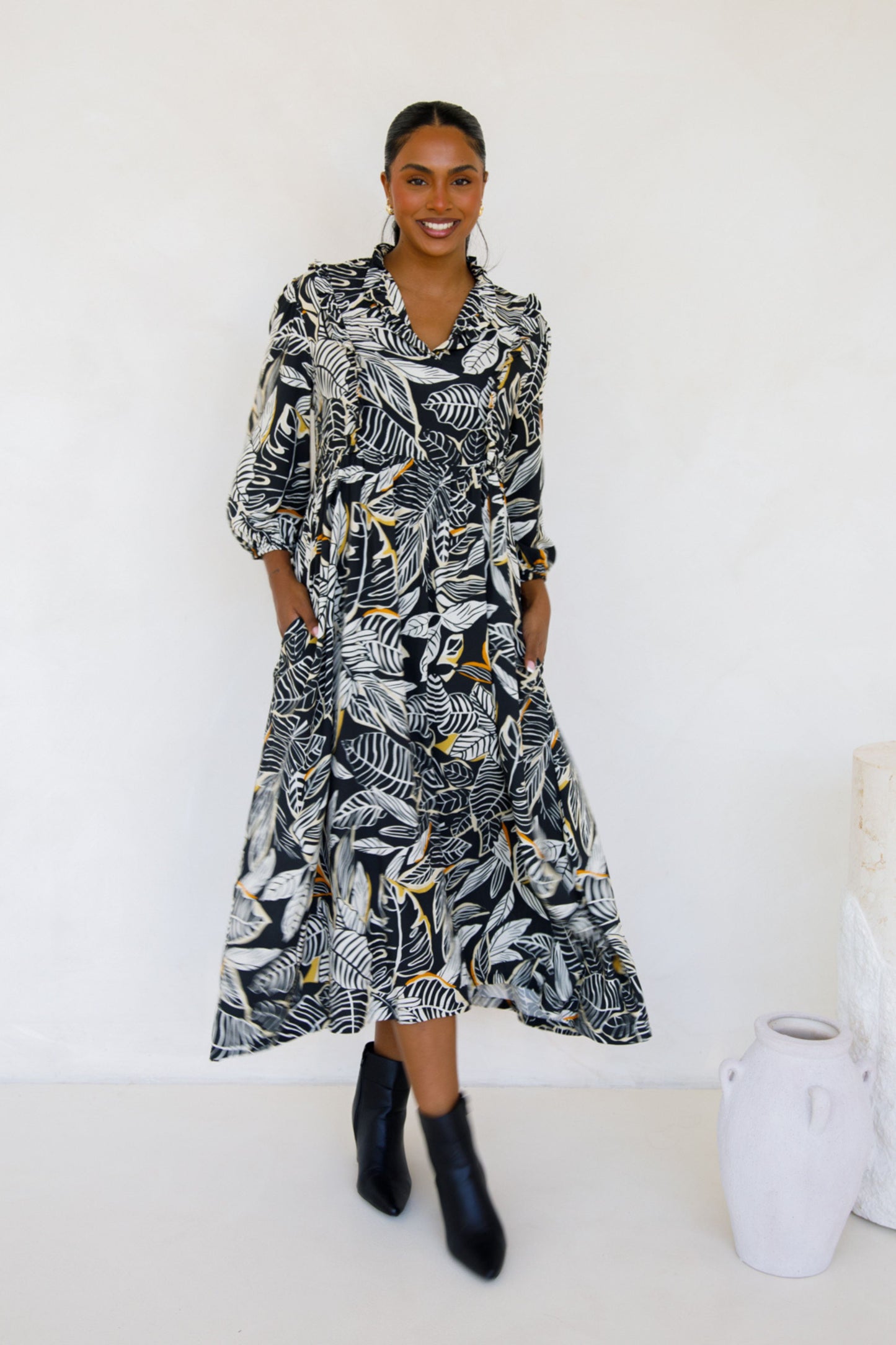 Alyssa Midi Dress | Canopy | FINAL SALE
