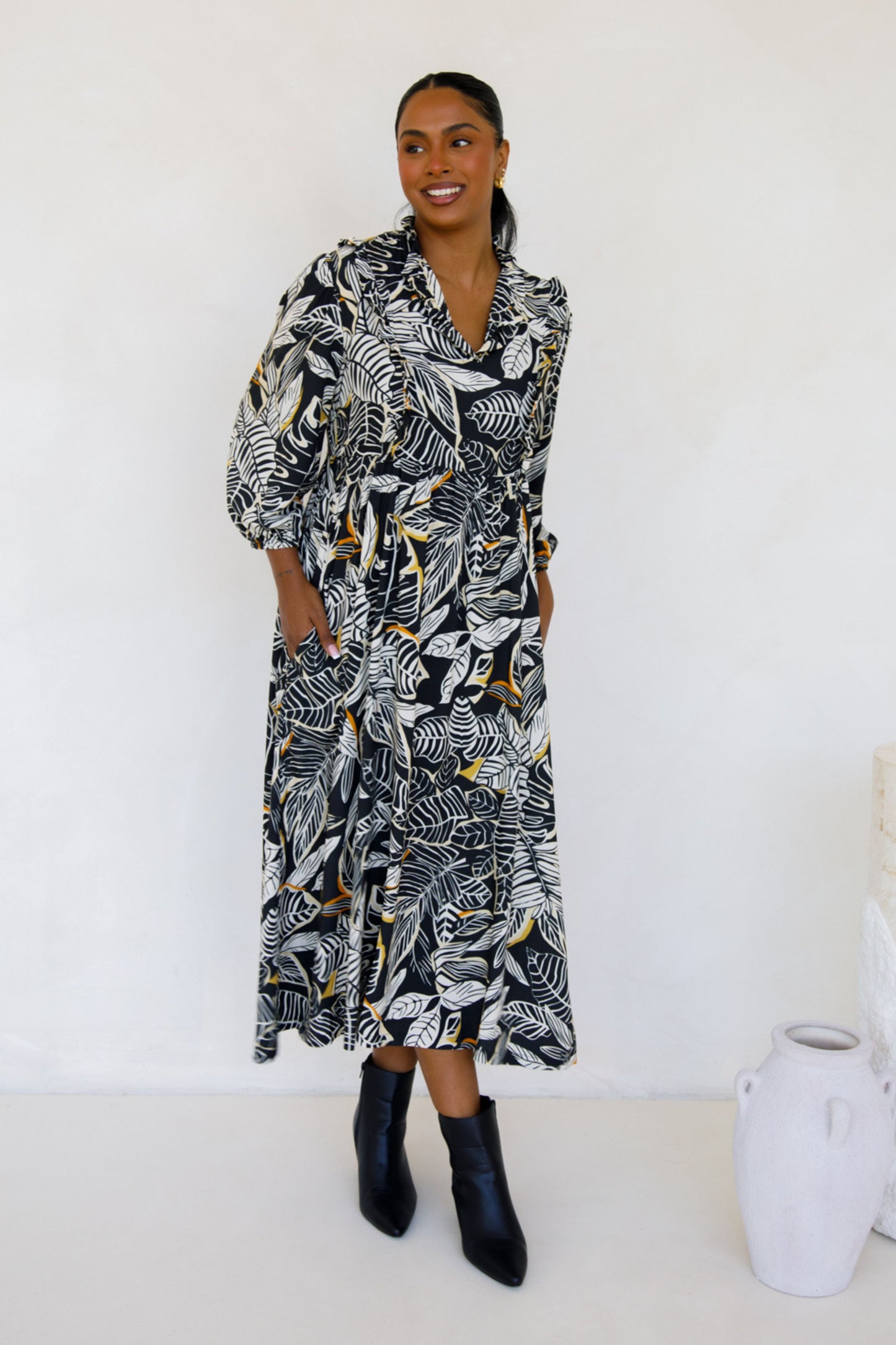 Alyssa Midi Dress | Canopy | FINAL SALE