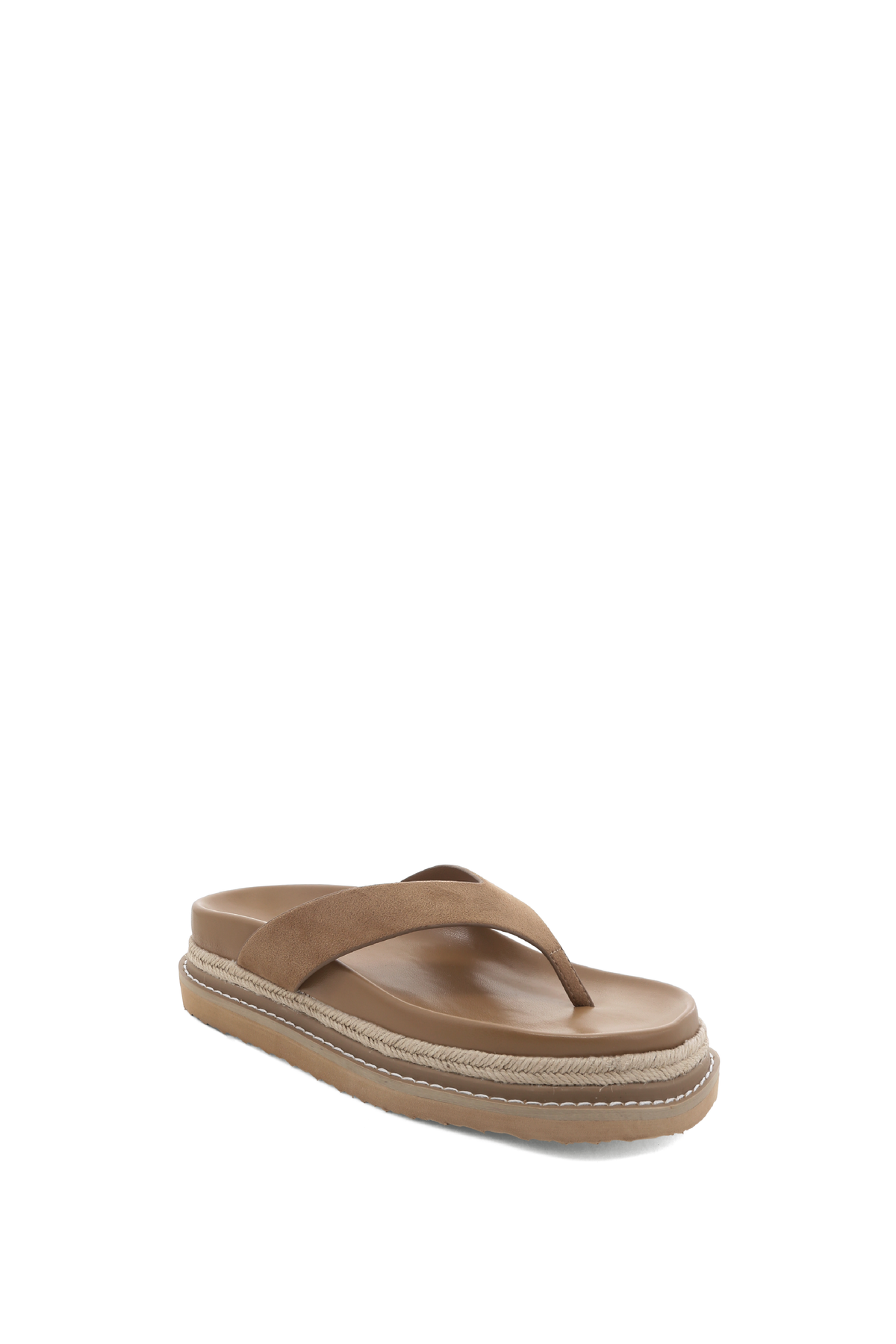 ARLEY Thong Sandals | Sandstone Suede