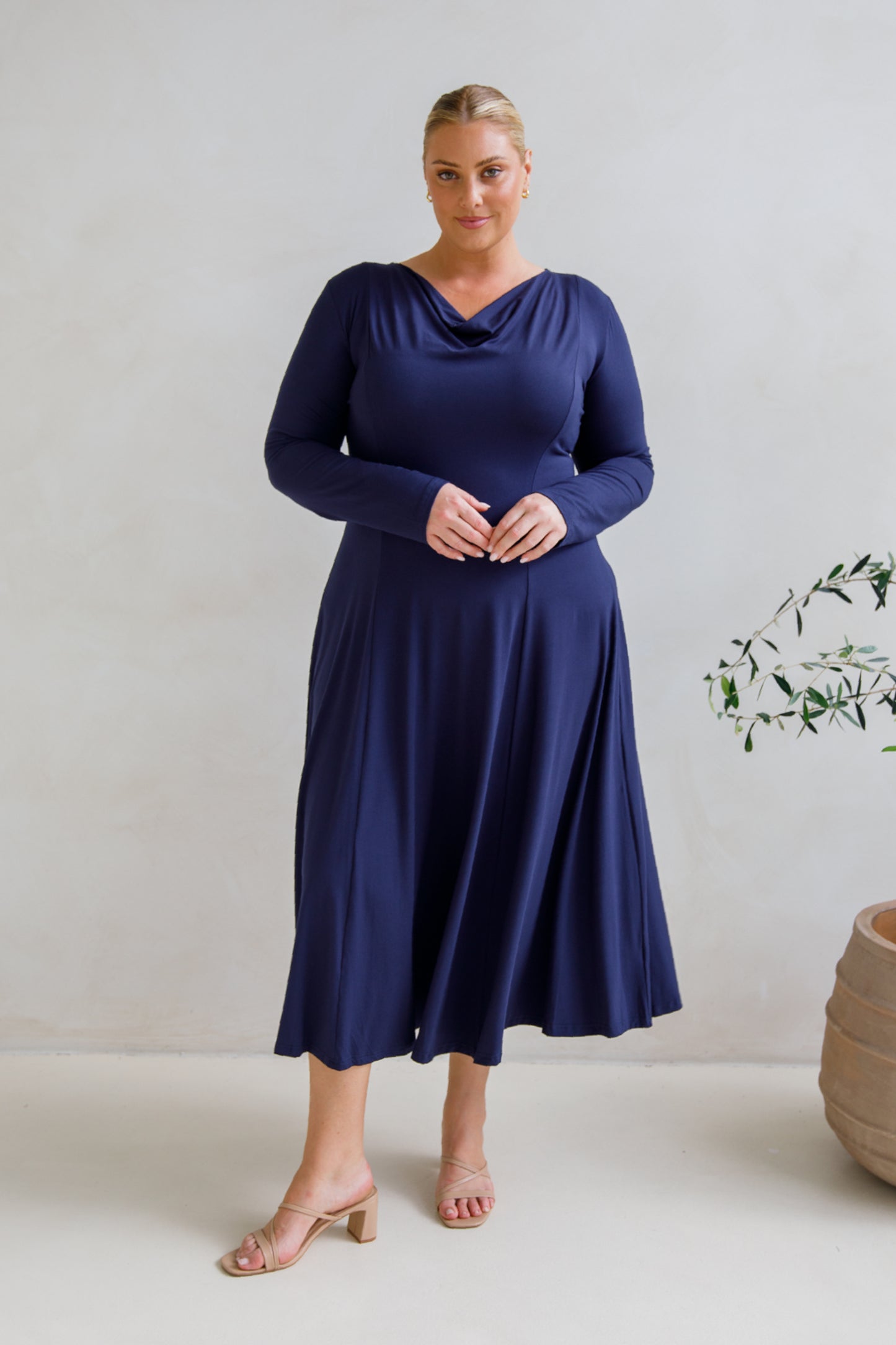 Adeline Dress | Midnight Navy