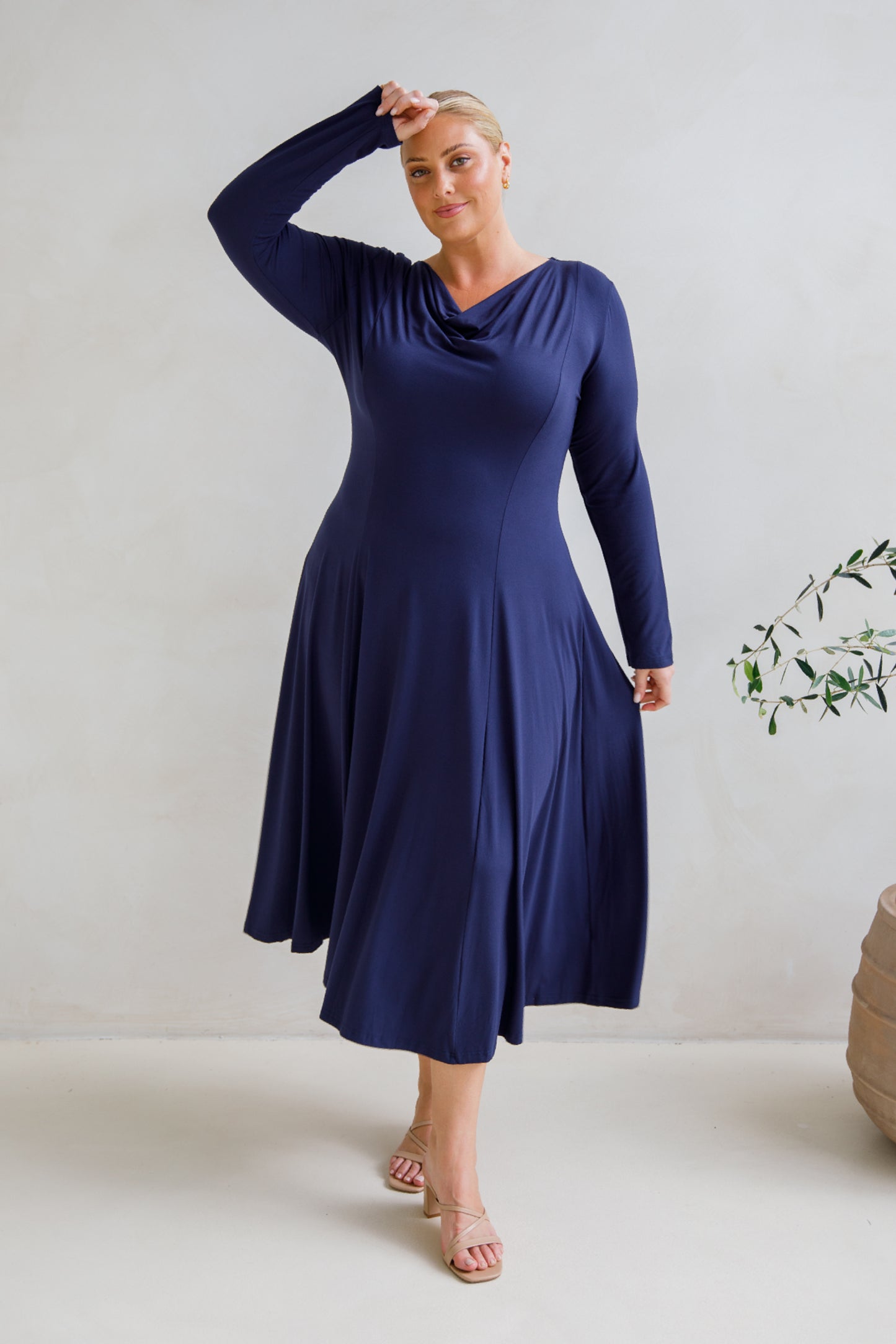 Adeline Dress | Midnight Navy