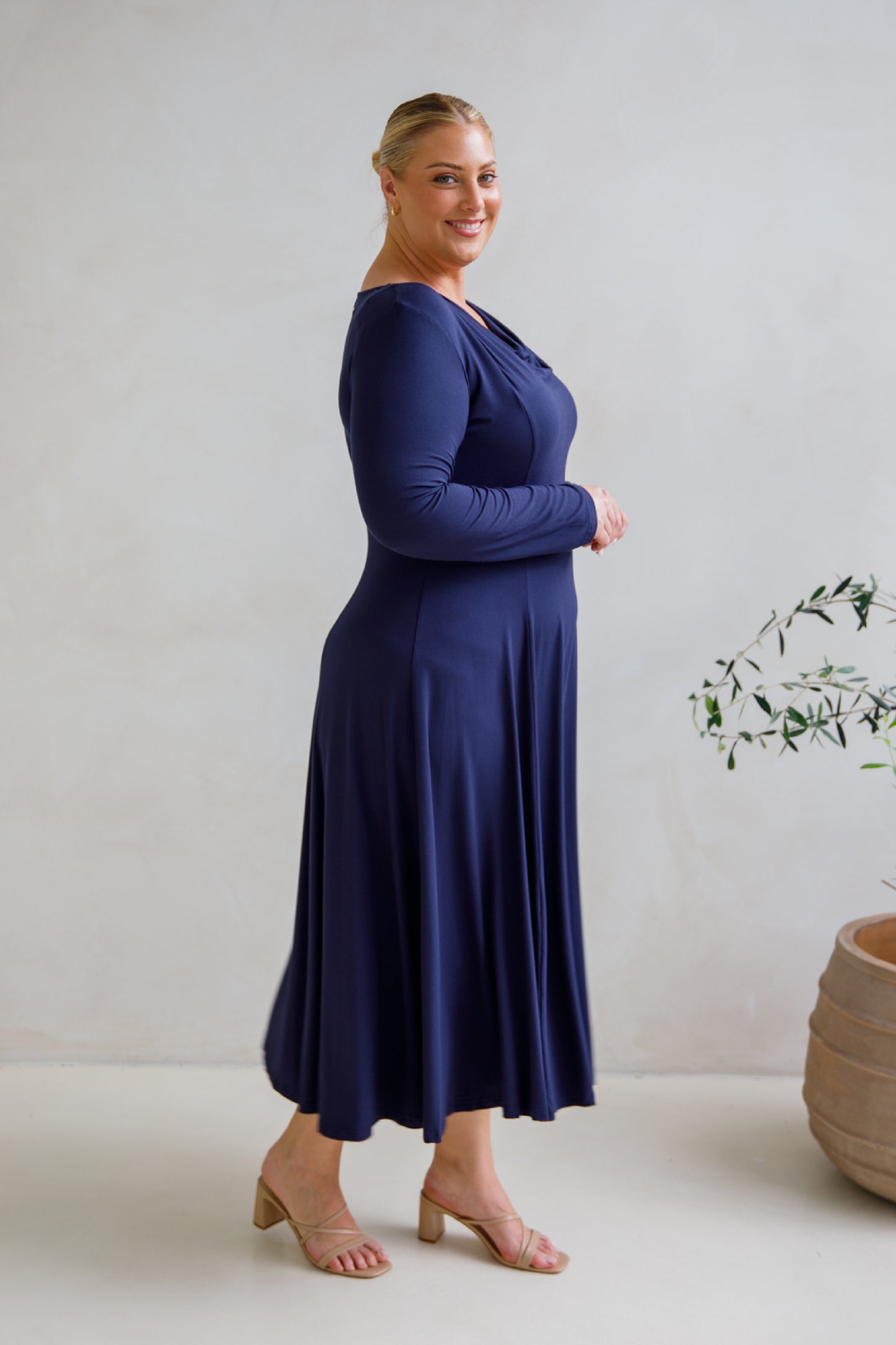 Adeline Dress | Midnight Navy