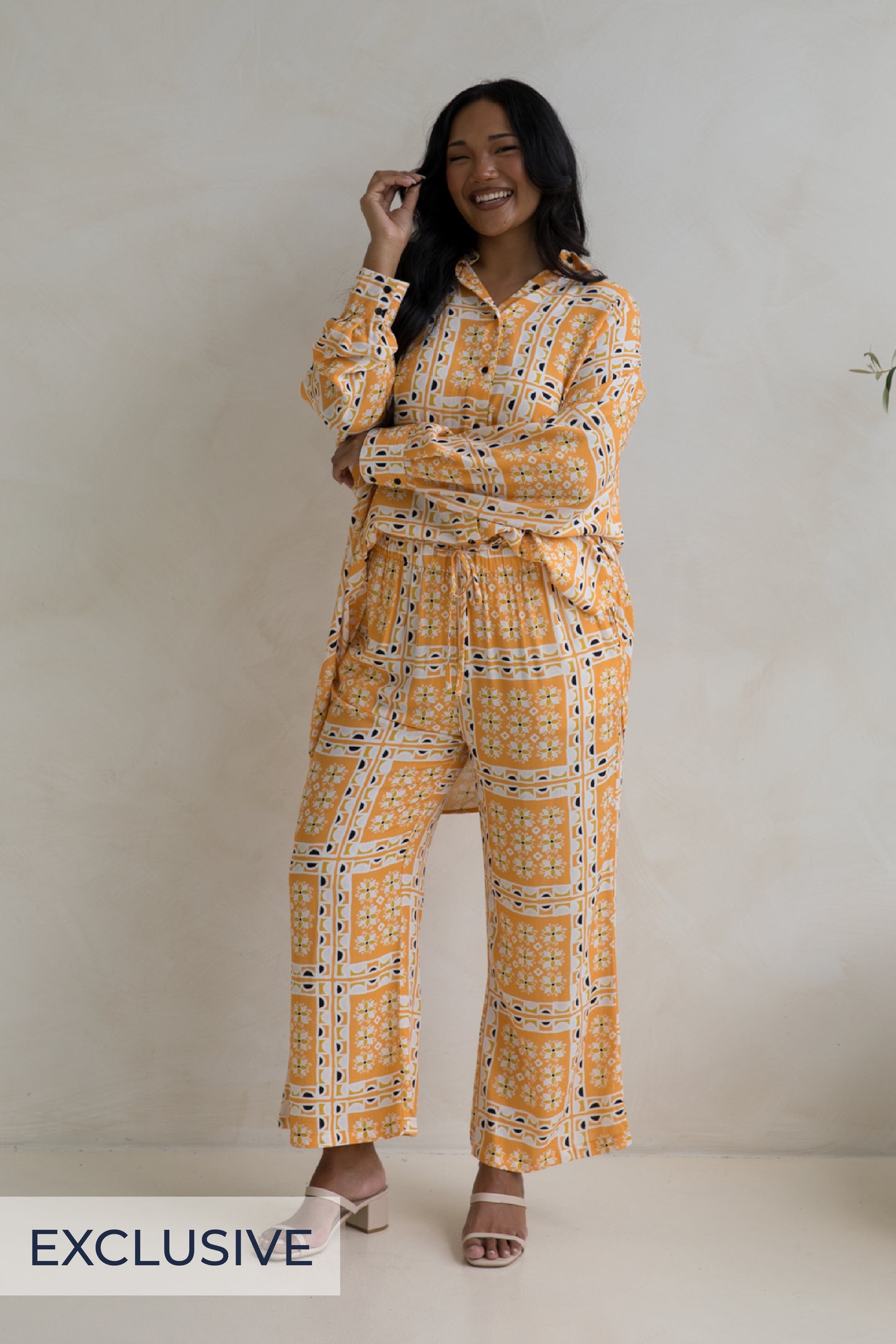 Wide Leg Olivia Pant | Trella | FINAL SALE