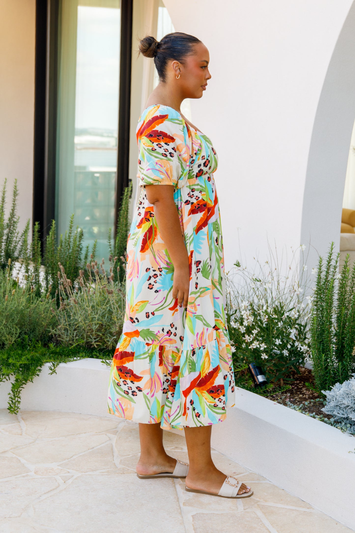 Austin Midi Dress | Castaway | FINAL SALE