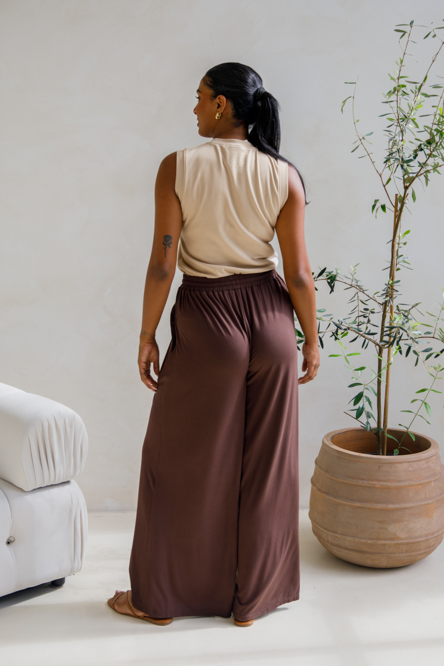 Bella Pant | Chocolate