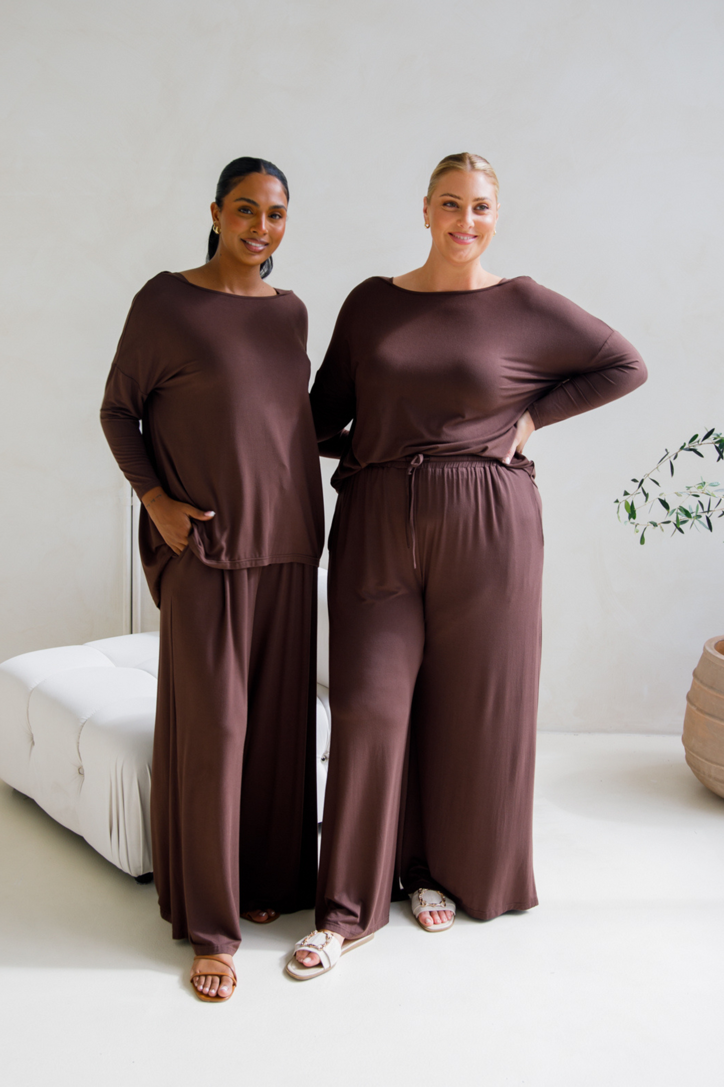 Bella Pant | Chocolate