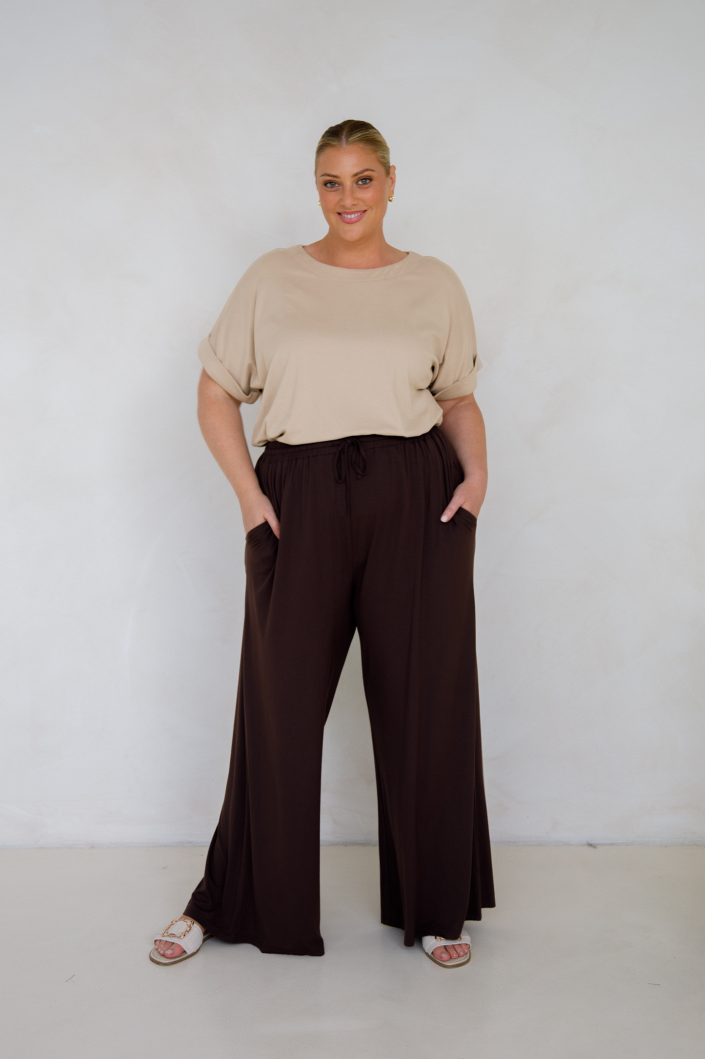 Bella Pant | Chocolate