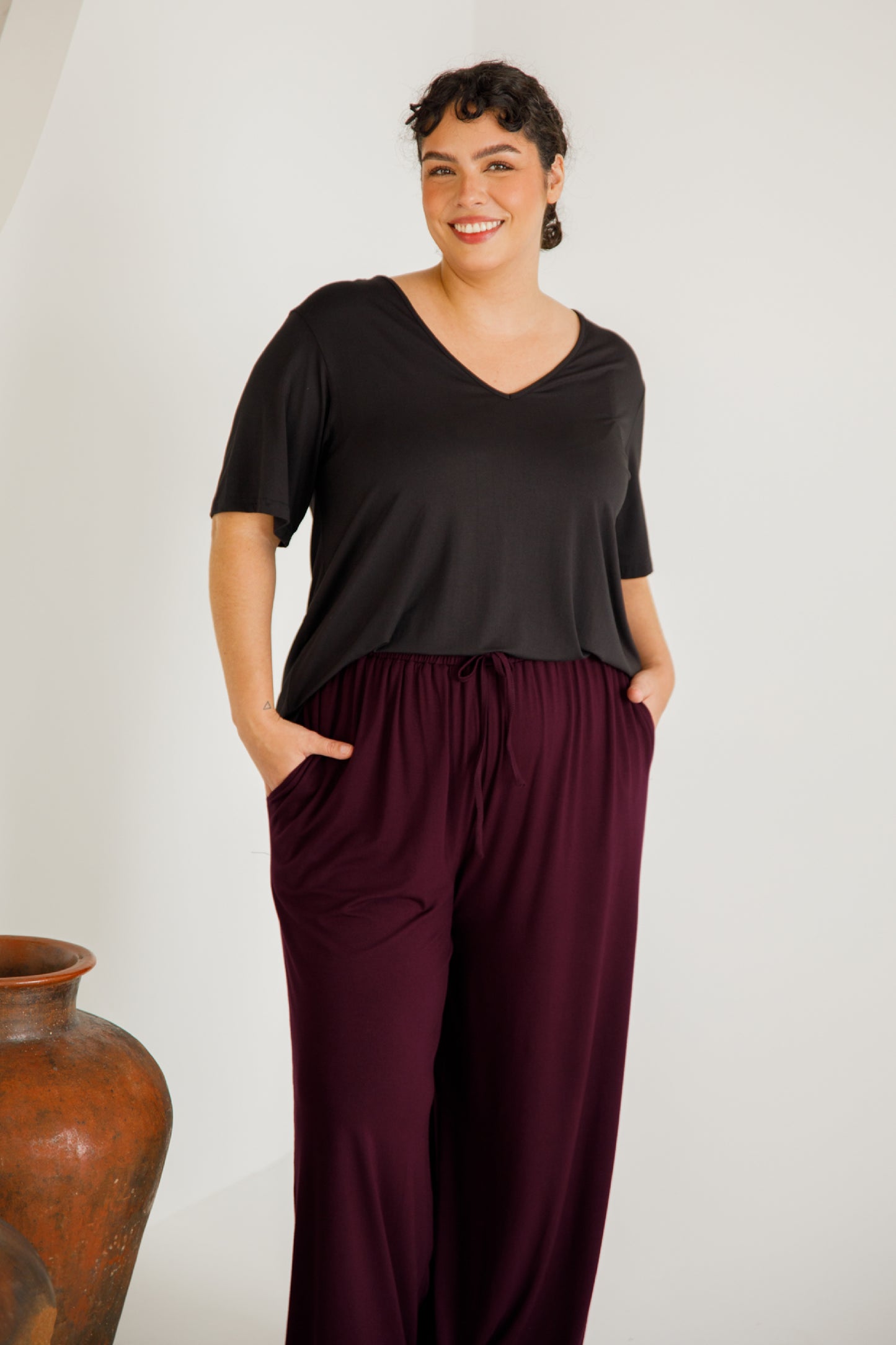 Bella Pant | Berry