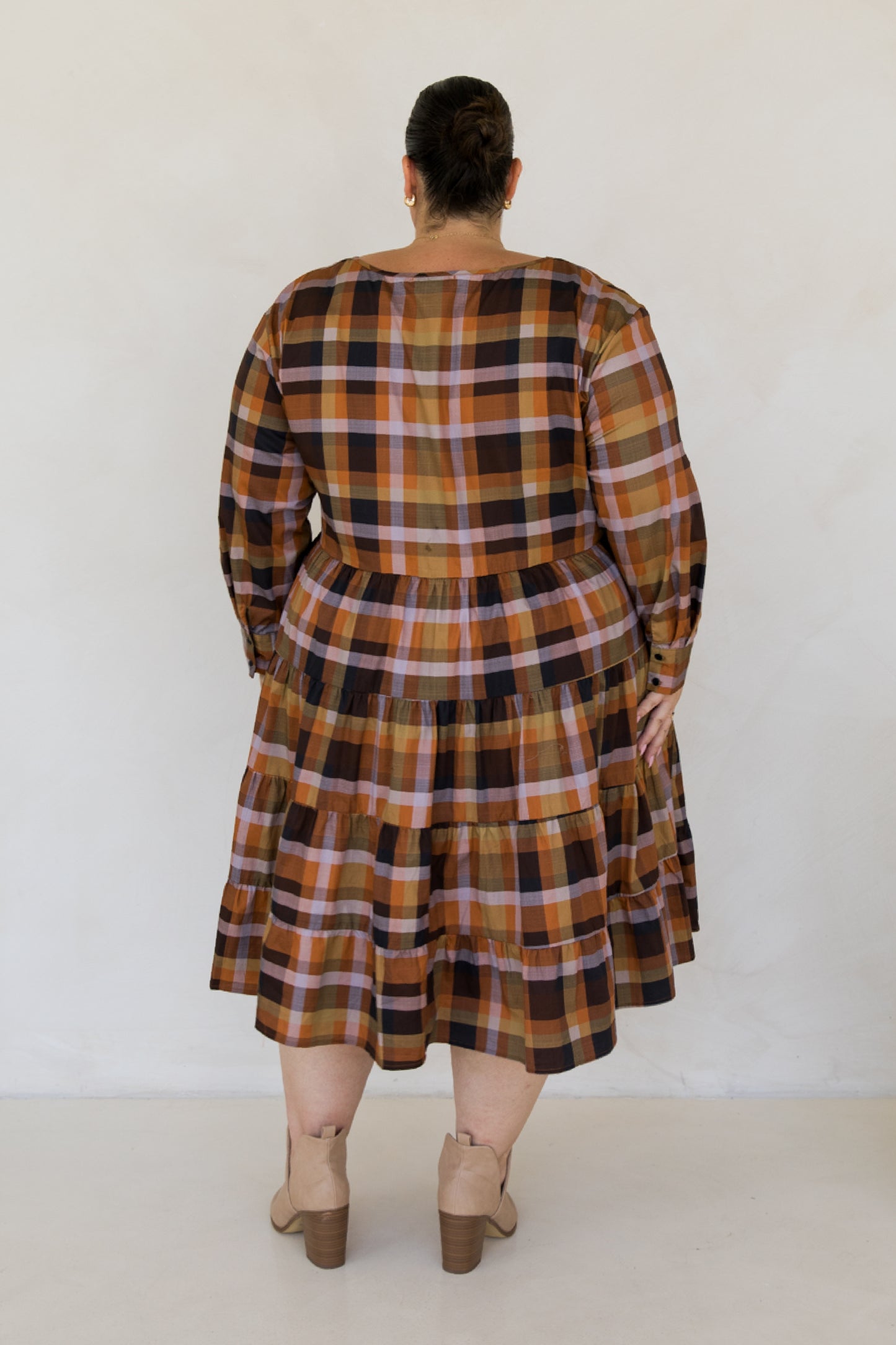 Bonita Dress | Fall Check | FINAL SALE