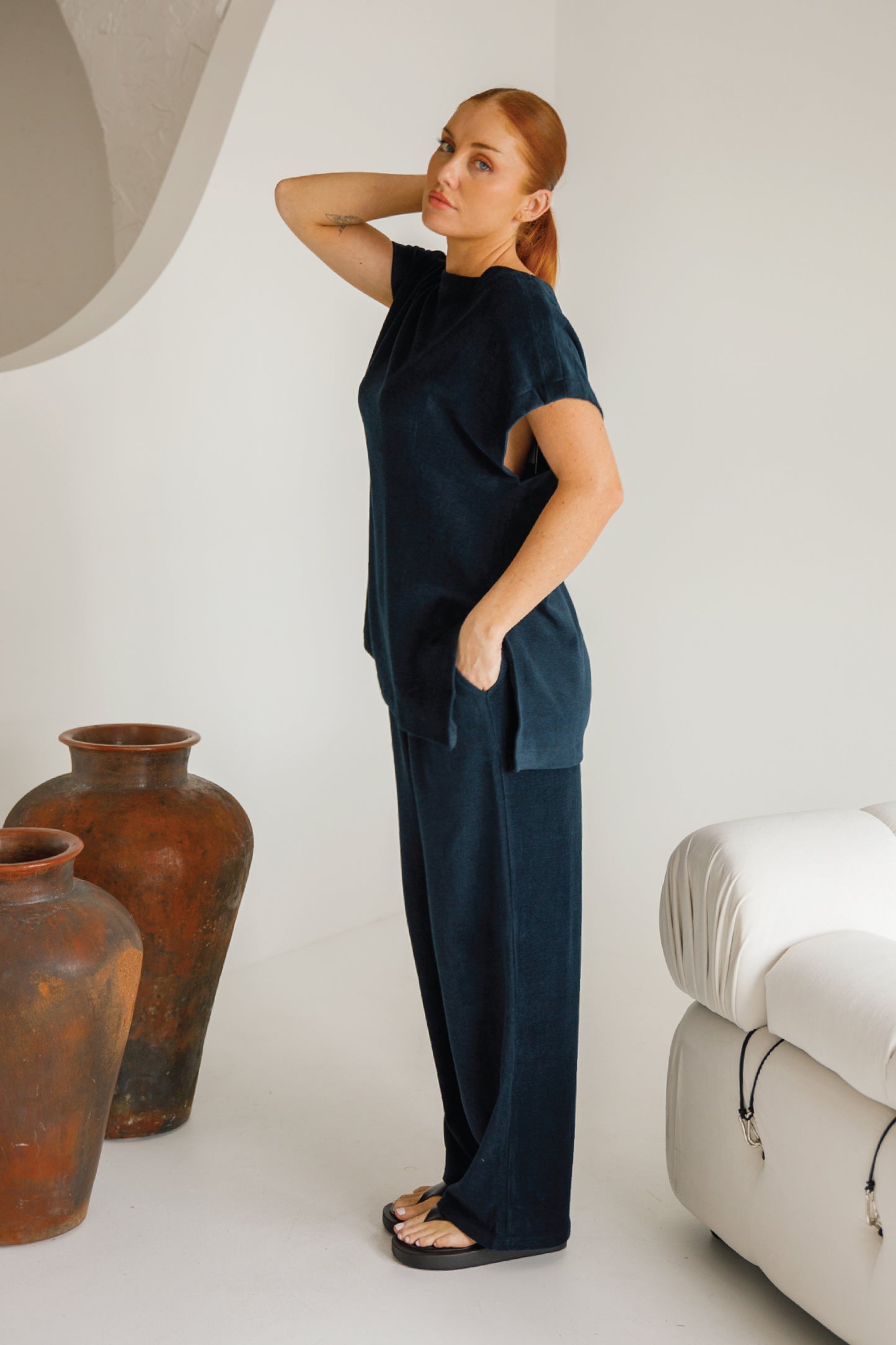 Bridget Lounge Top | Forest Marle