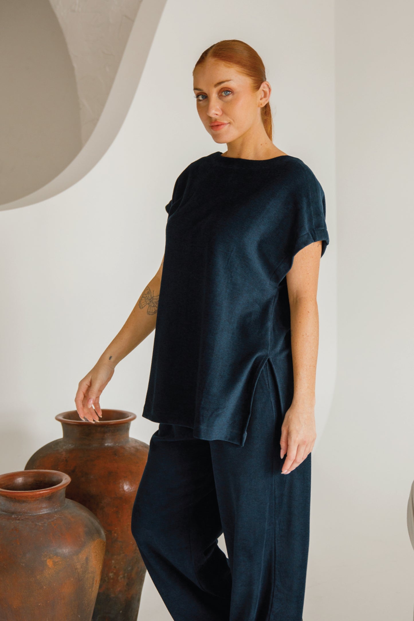 Bridget Lounge Top | Forest Marle