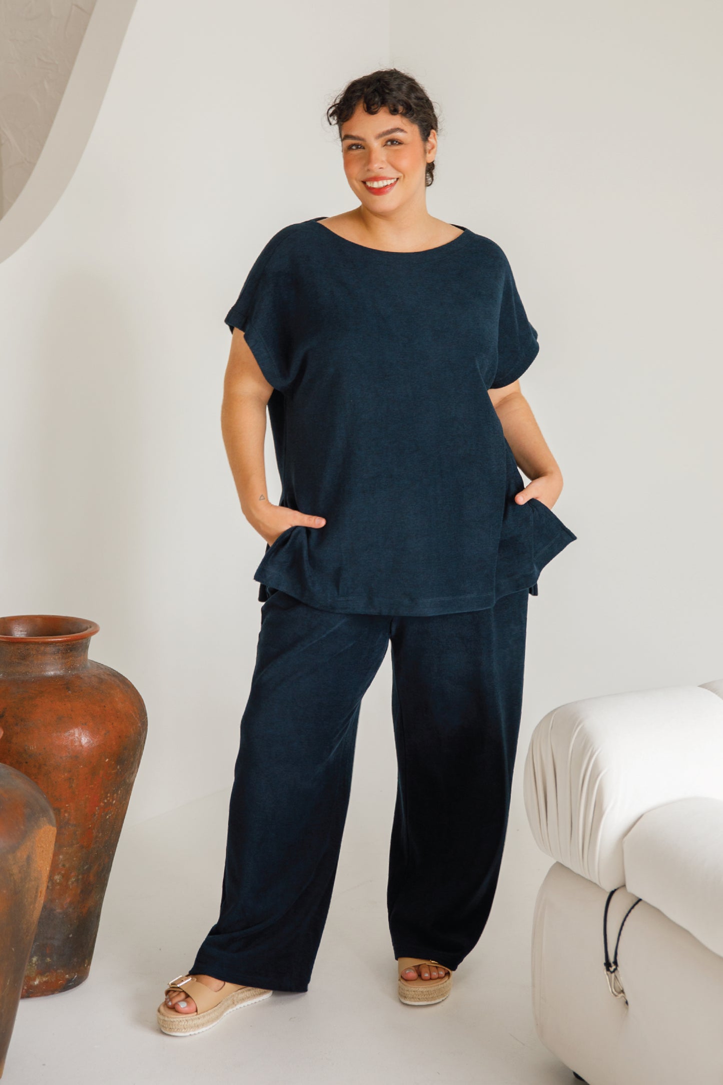 Bridget Lounge Top | Forest Marle