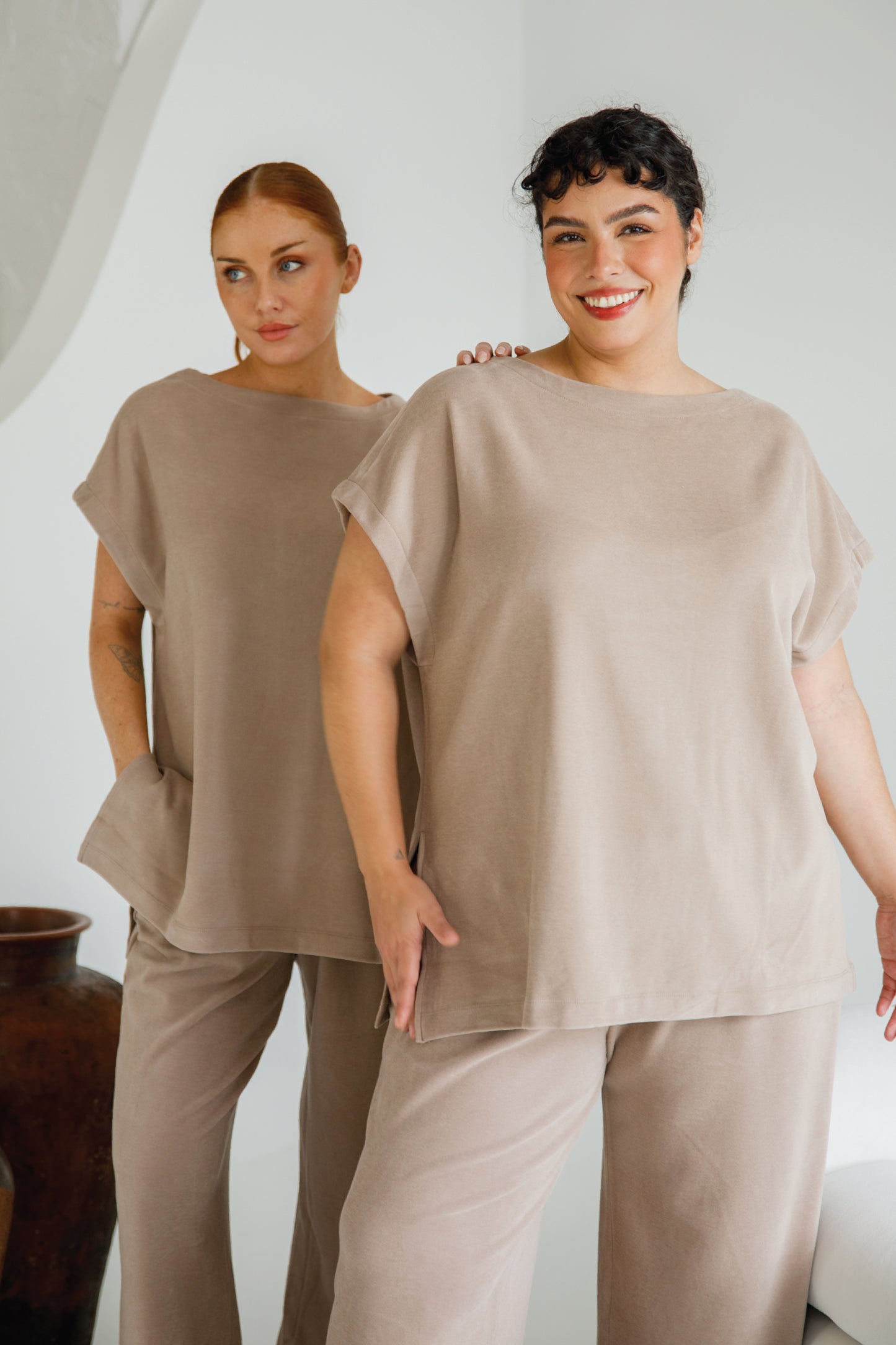 Bridget Top | Taupe