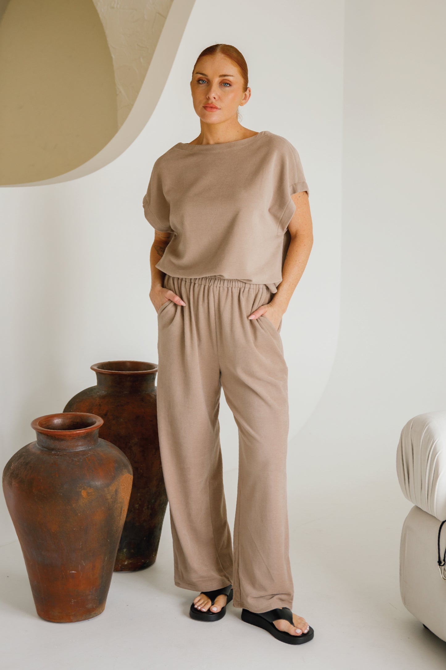 Bridget Top | Taupe