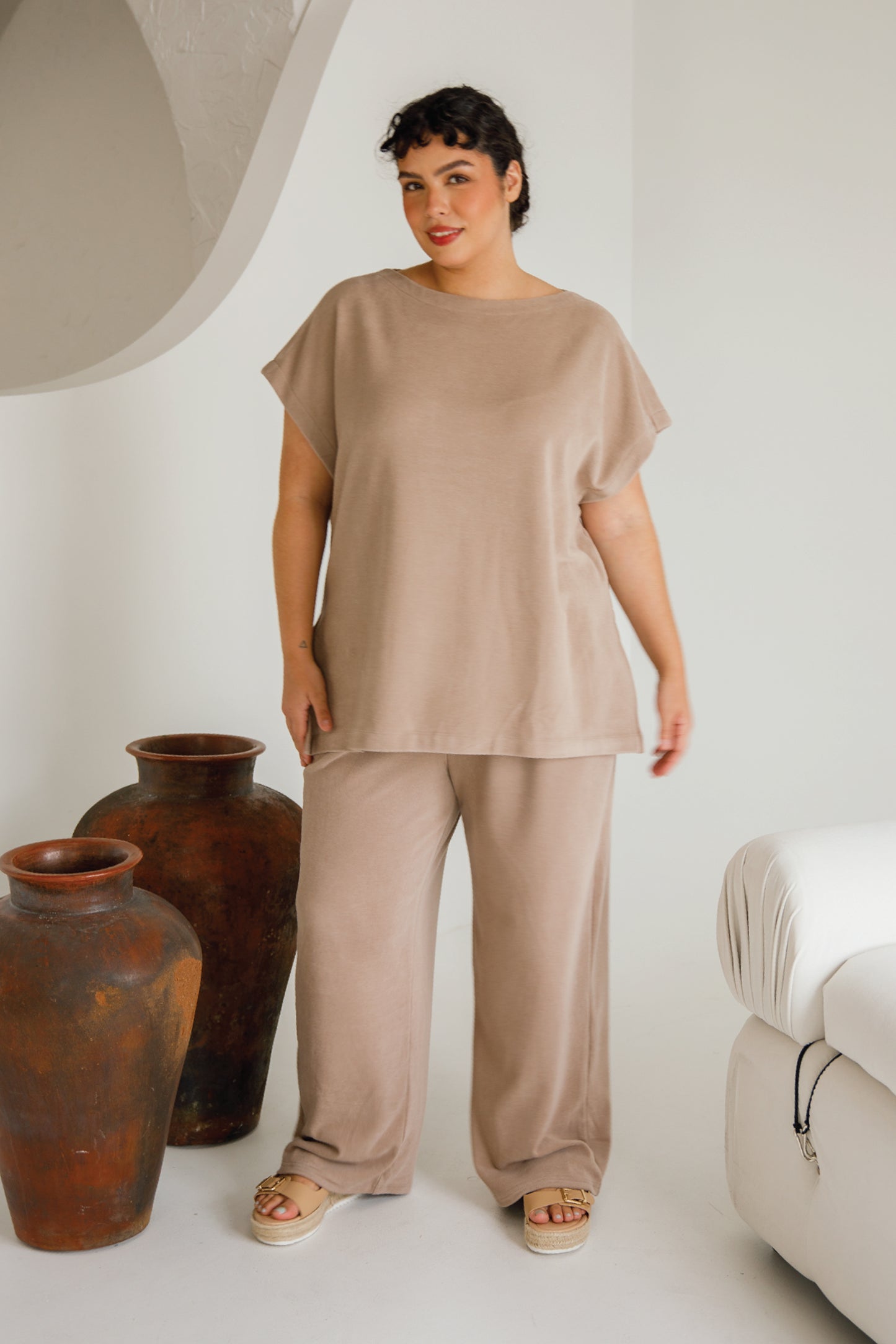 Bridget Top | Taupe