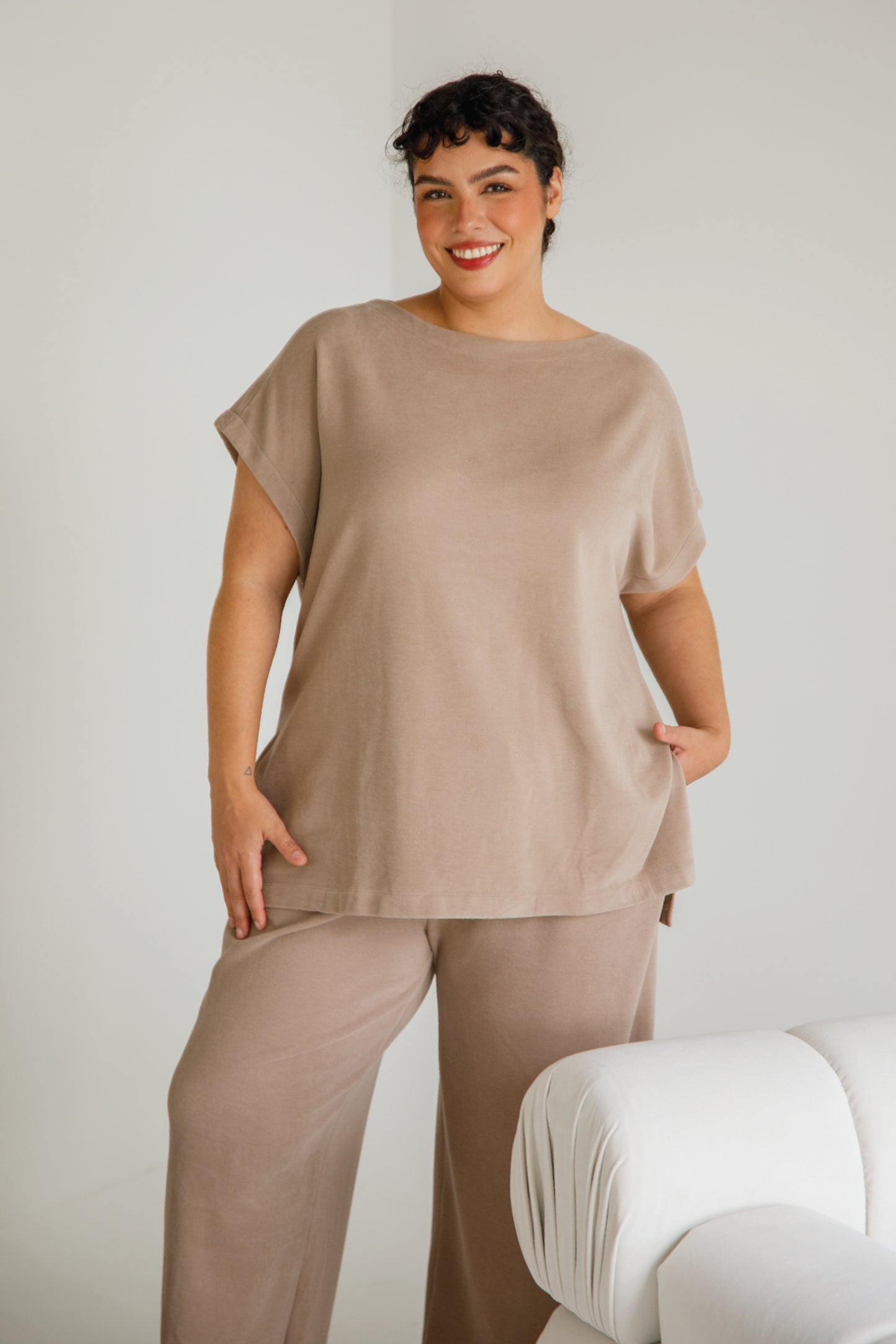 Bridget Top | Taupe