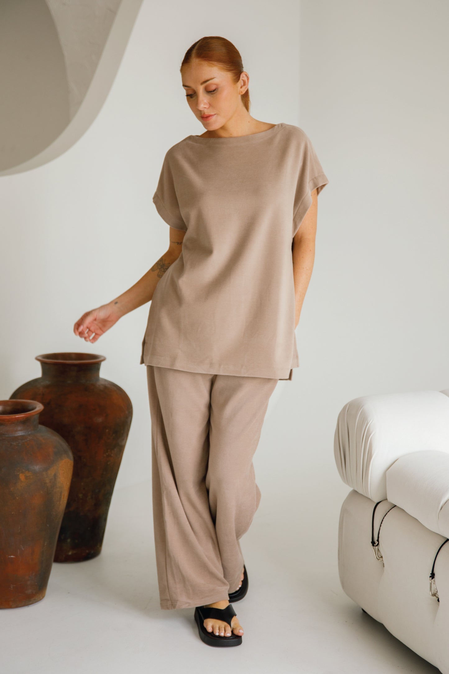 Bridget Top | Taupe
