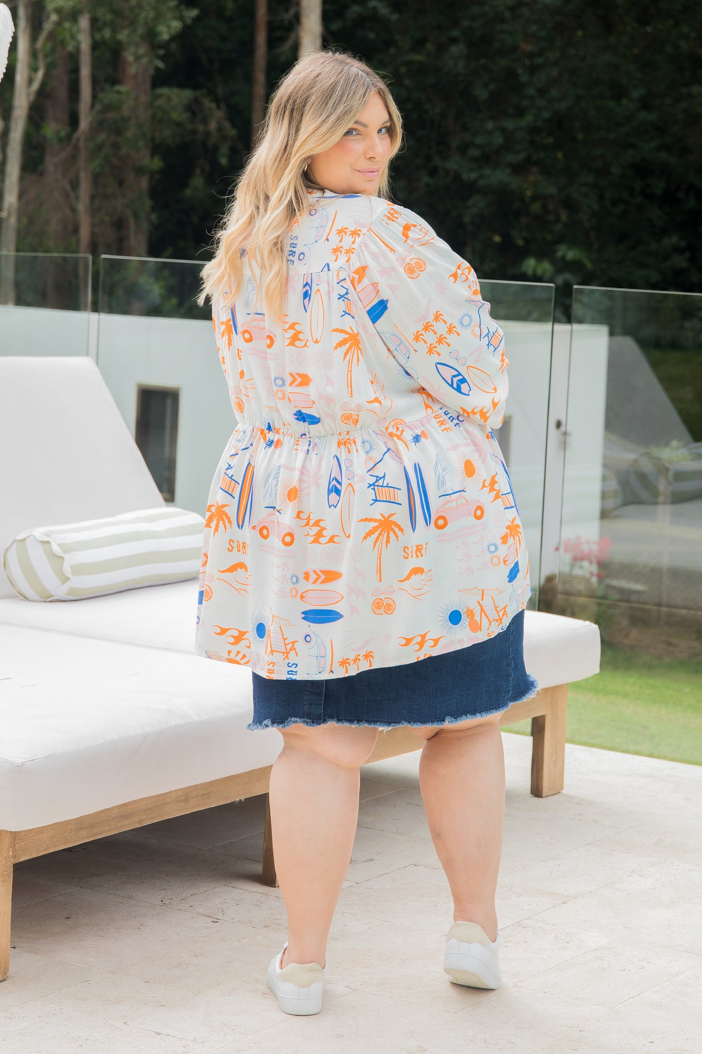 Macy Top | Surf's Up | FINAL SALE