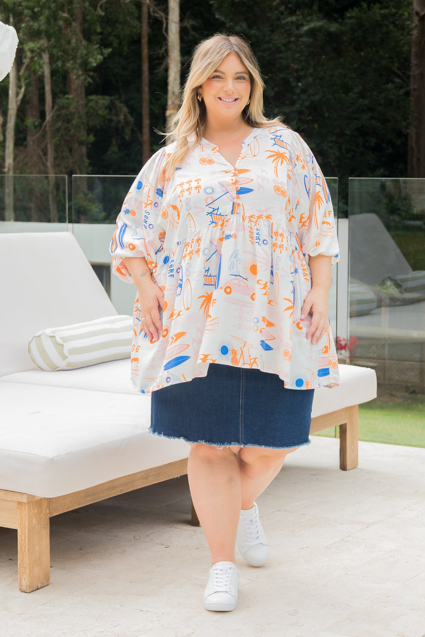 Macy Top | Surf's Up | FINAL SALE