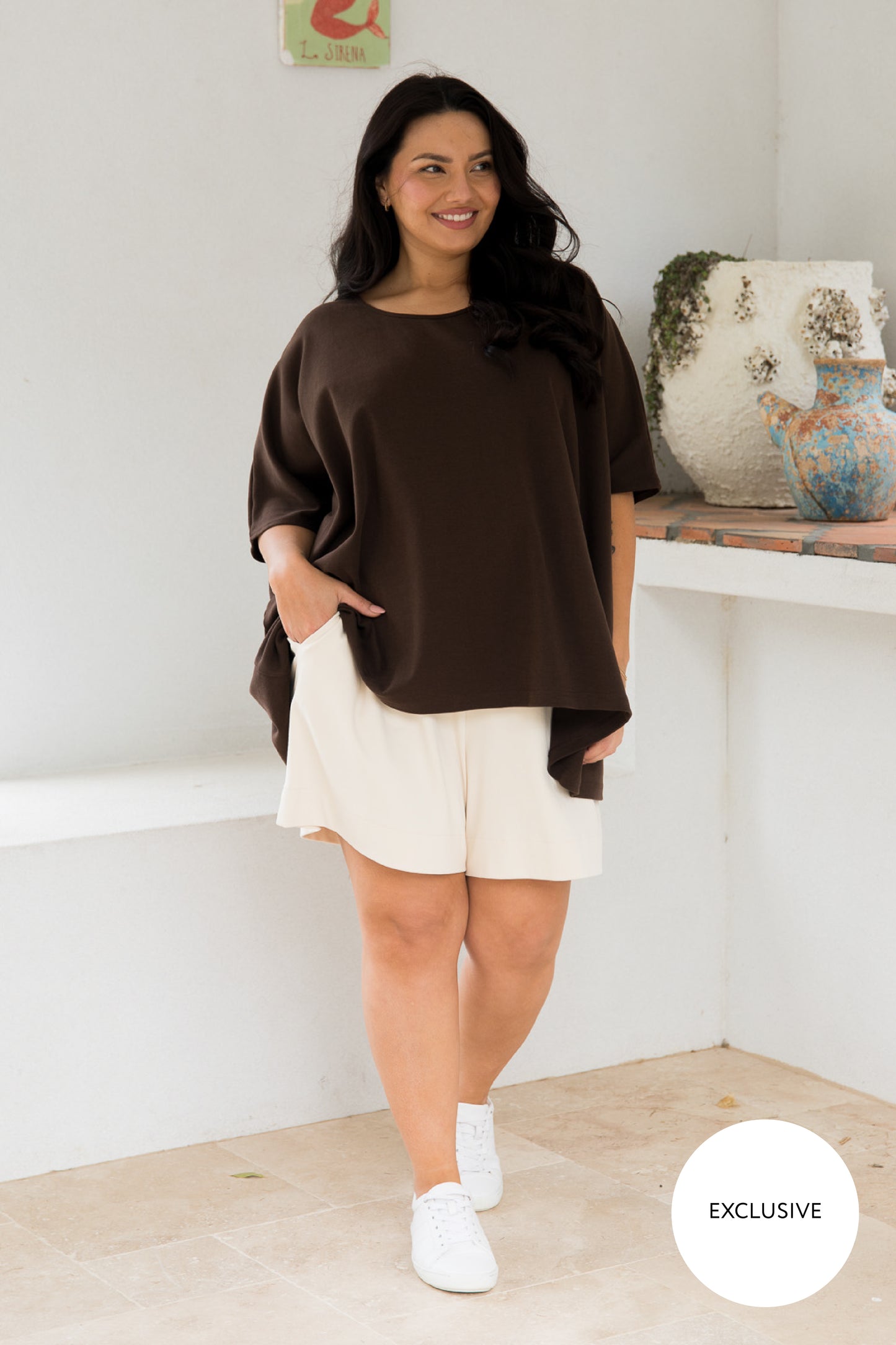 Everyday Lounge Shorts | Cream | FINAL SALE