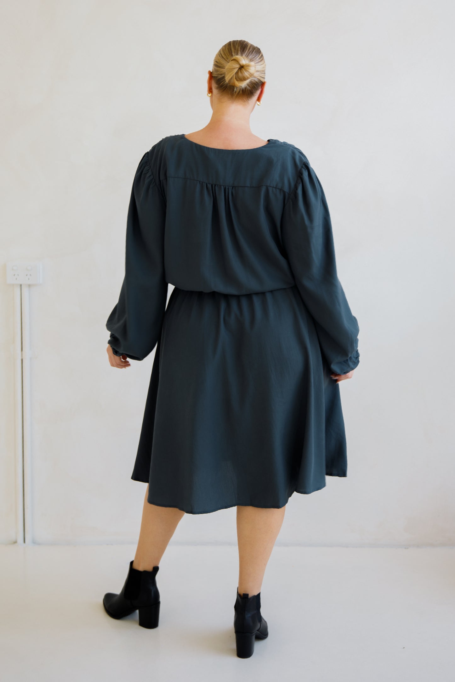 Dahlia Dress | Storm