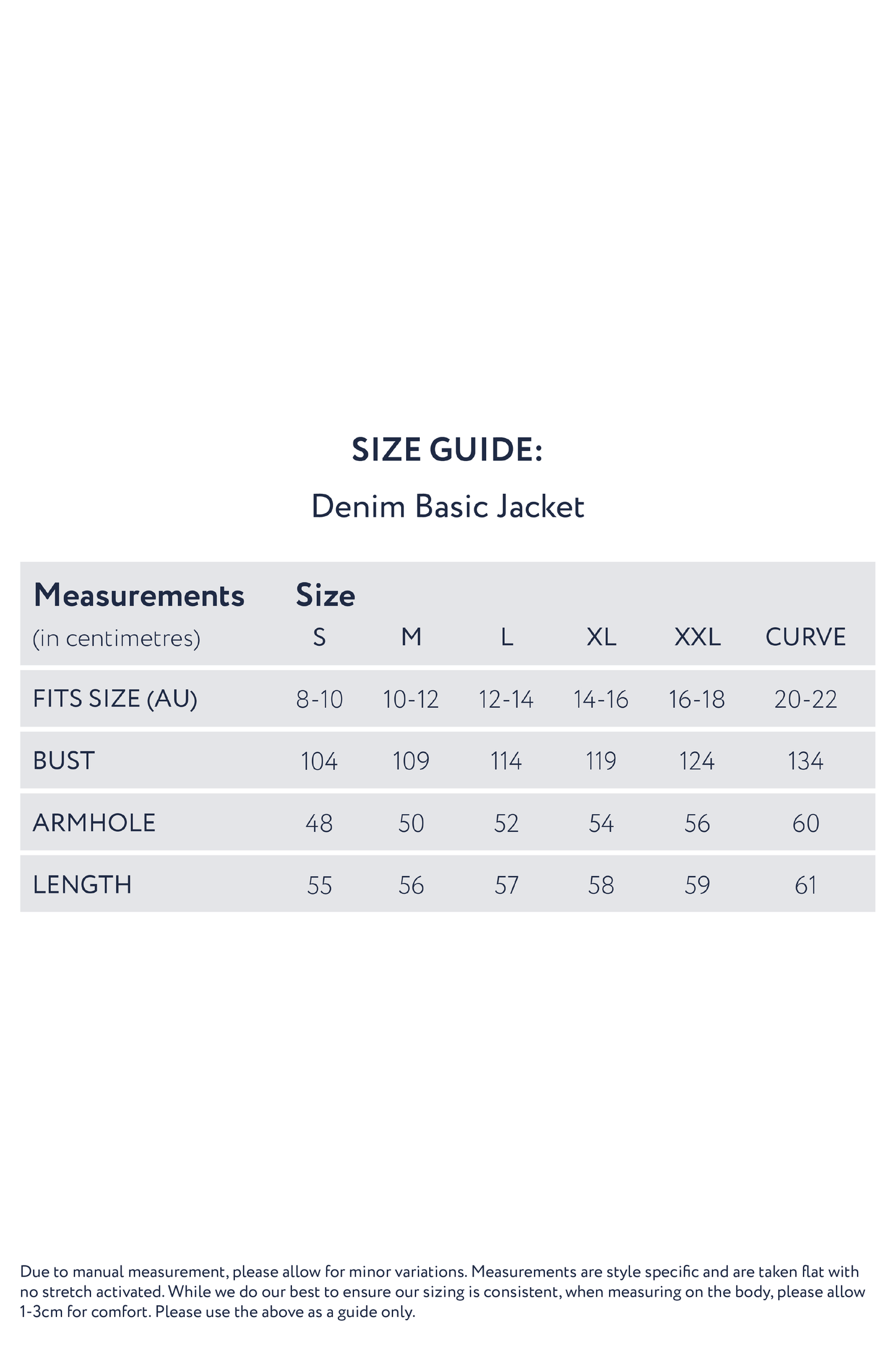 SIGNATURE RELAXED Denim Long Sleeve Classic Length Jacket | Mid/Dark Wash Denim