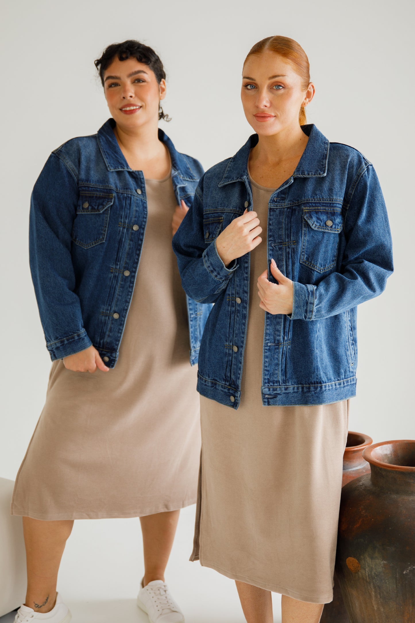 Signature Relaxed Denim Jacket | Dark Wash Denim | FINAL SALE
