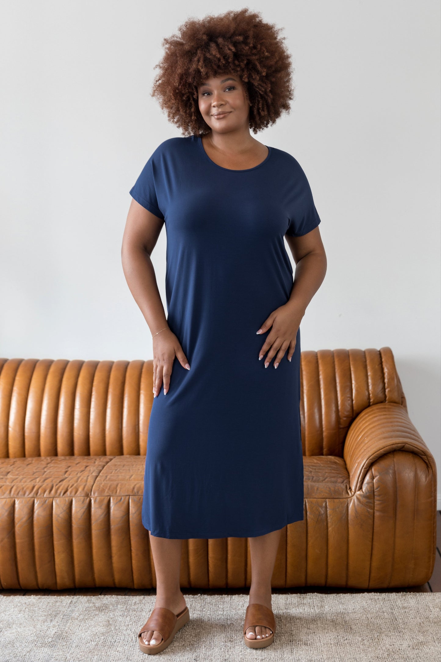Plus-Sized Navy Dresses | PQ Collection | Destiny Dress