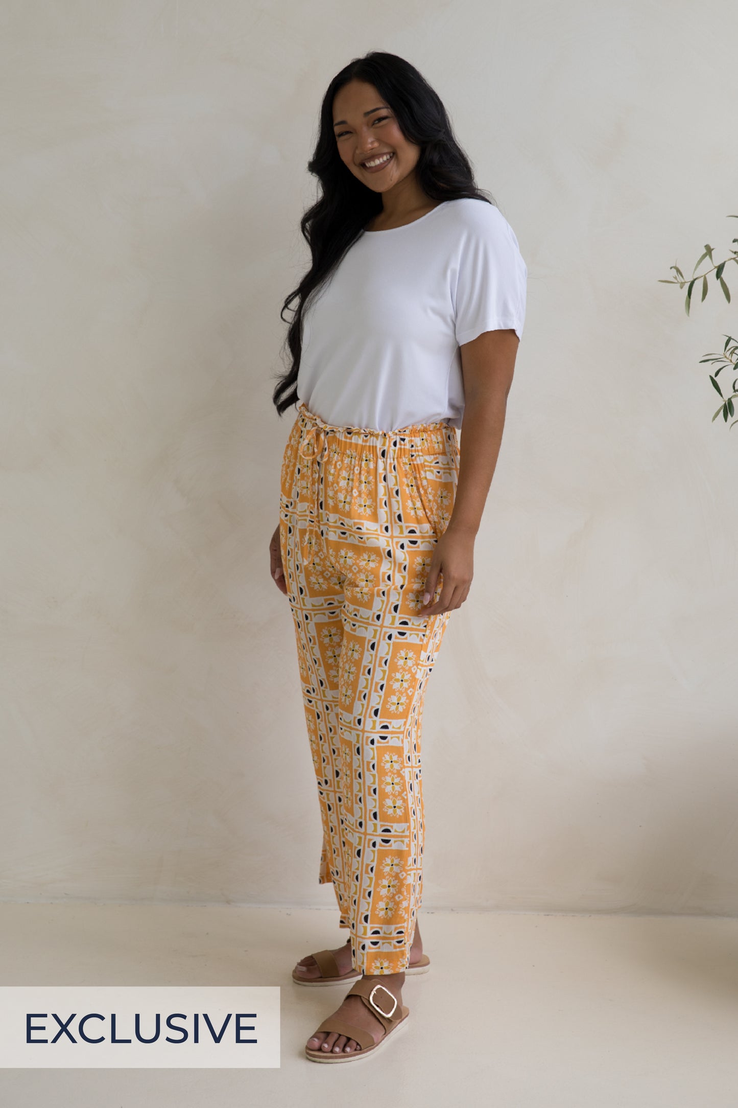 Wide Leg Olivia Pant | Trella | FINAL SALE
